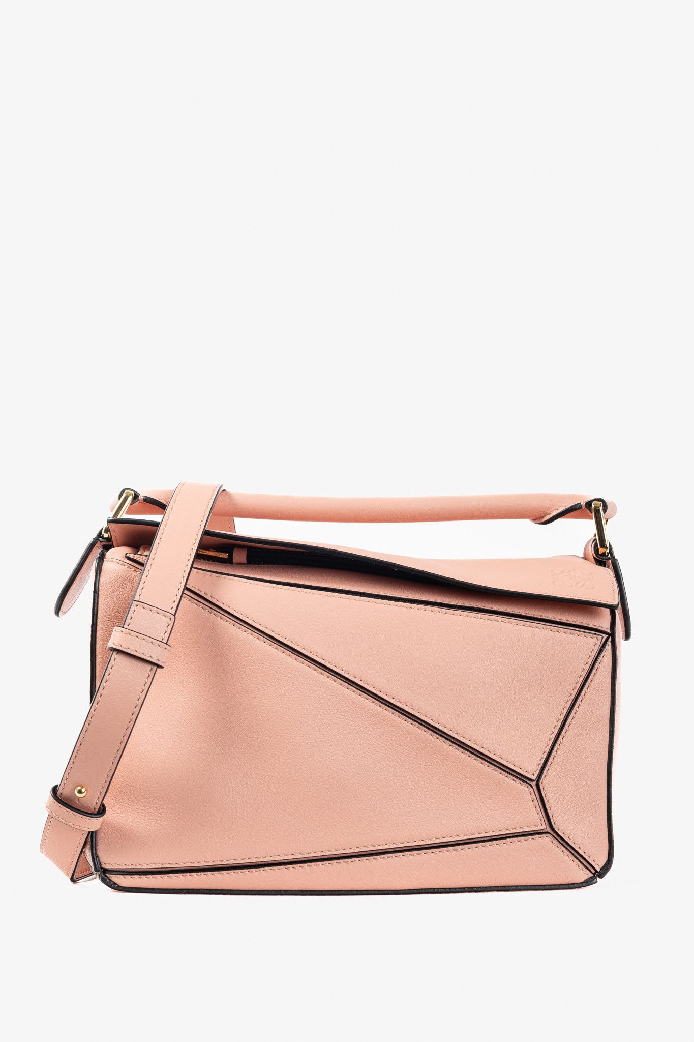 Loewe Loewe SS/21 Puzzle Small Blossom Calfskin Handbag Size ONE SIZE - 1 Thumbnail