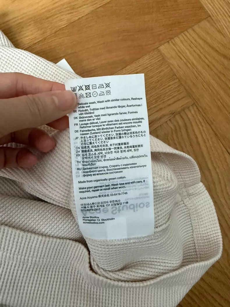 Acne Studios Acne Studios Pure white short-sleeved top Size US XXS / EU 40 - 7 Thumbnail