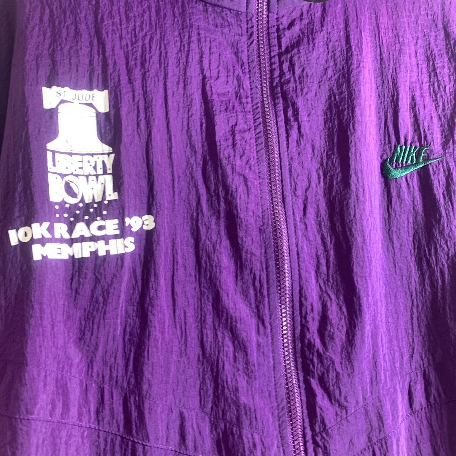 Nike vintage 1993 MEMPHIS ST JUDE CHILDREN’S HOSPITAL windbreaker Size US L / EU 52-54 / 3 - 3 Thumbnail