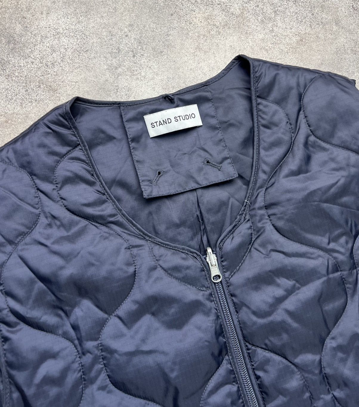 Studio Nicholson Stand Studio quilted zip vest Size US L / EU 52-54 / 3 - 5 Thumbnail