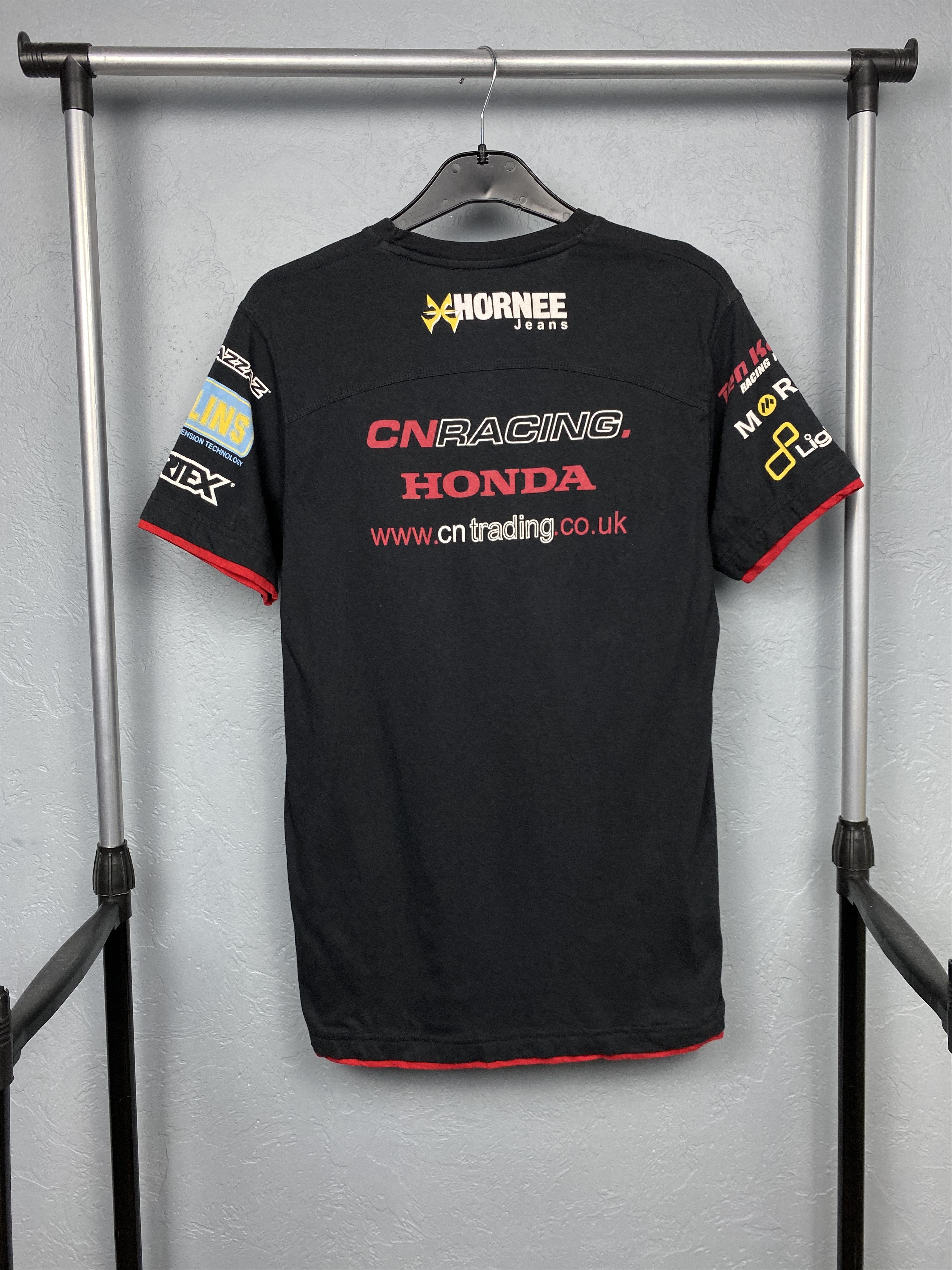Honda × Vintage Honda Racing Team Vintage Mens T-Shirt Tee Size US L / EU 52-54 / 3 - 8 Thumbnail