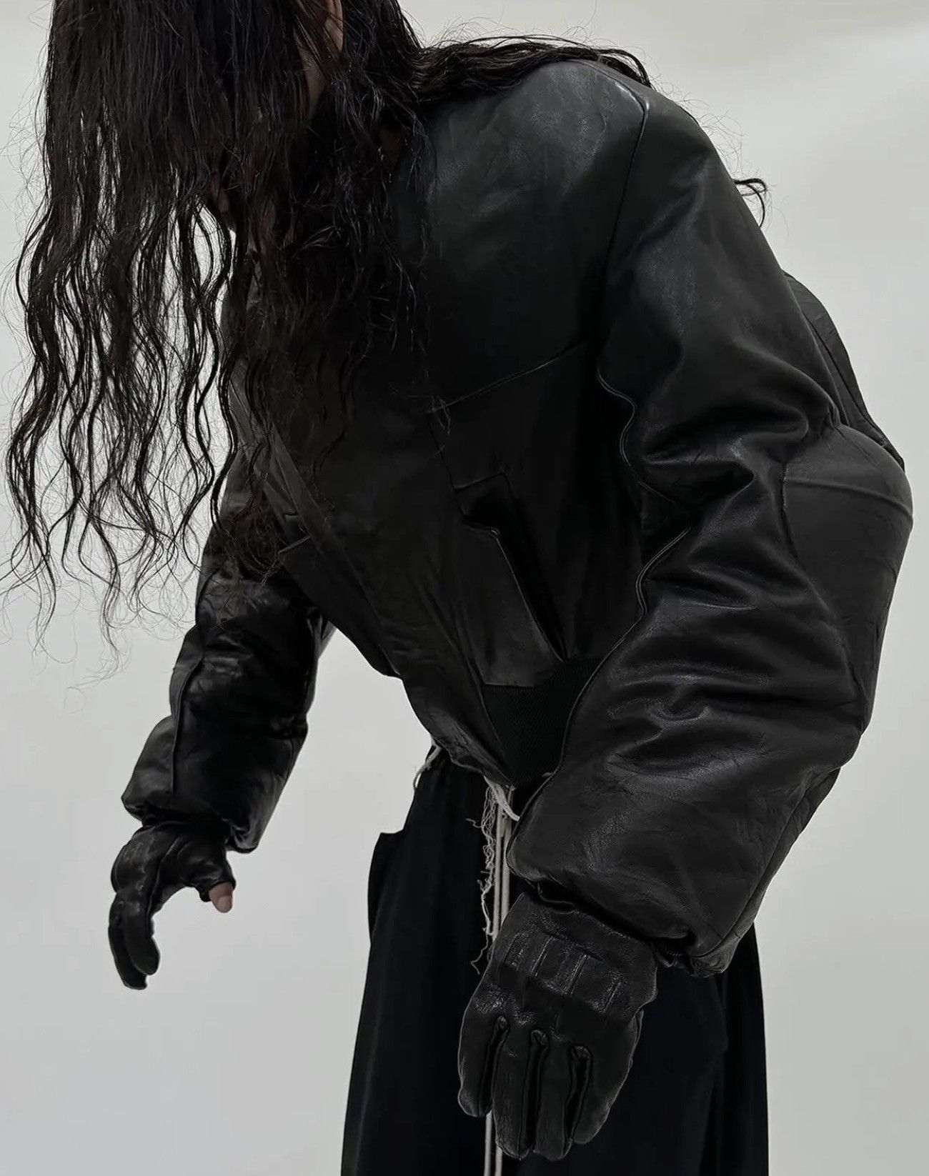 SHINE LUXURY MASTERONE MORPHED TEMPLAR PROSTHETIC BOMBER JACKET Medium Size US M / EU 48-50 / 2 - 4 Thumbnail