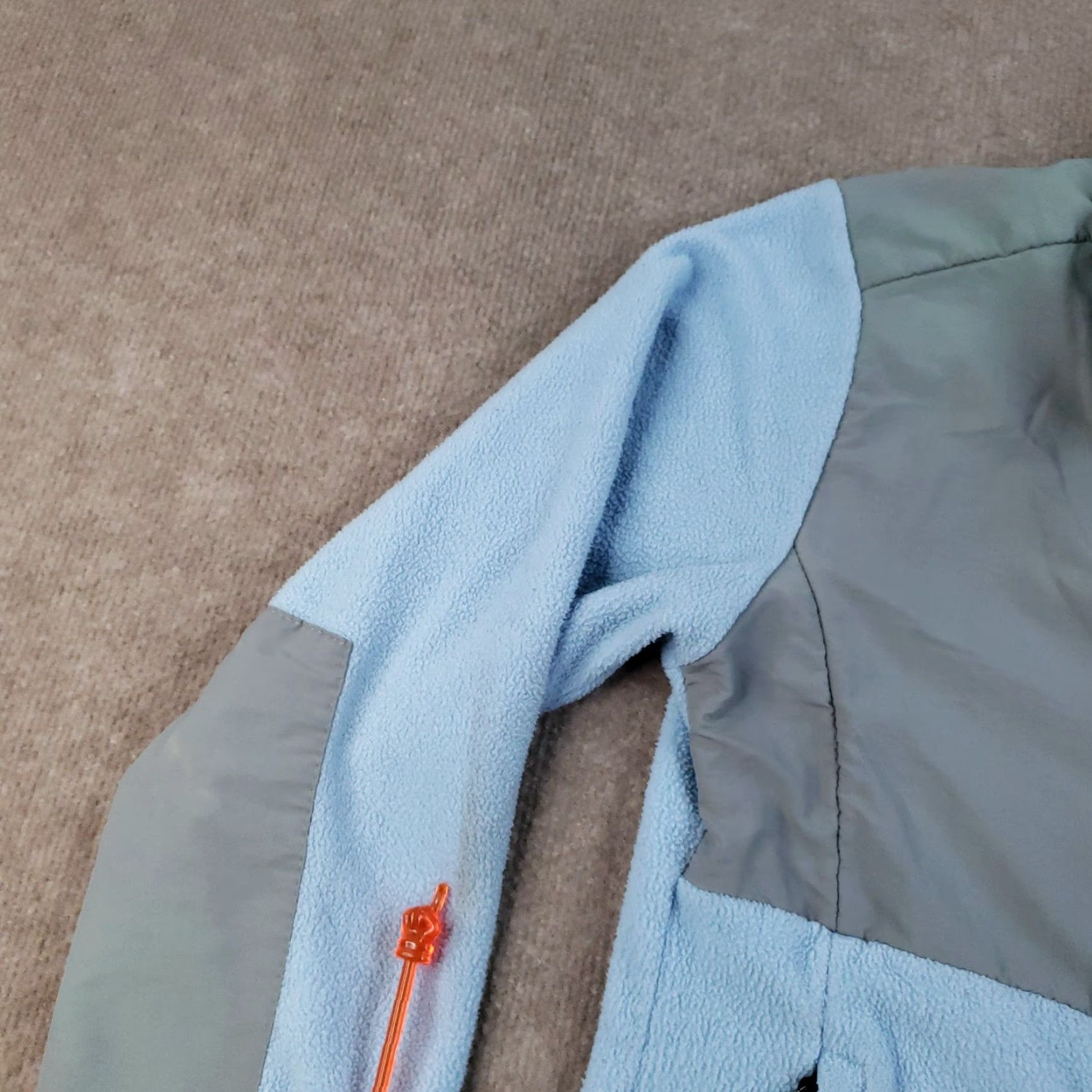 The North Face VINTAGE The North Face Denali Jacket Womens Small Blue Gray Full Zip Mock Neck Fleece Zz Size S / US 4 / IT 40 - 7 Thumbnail