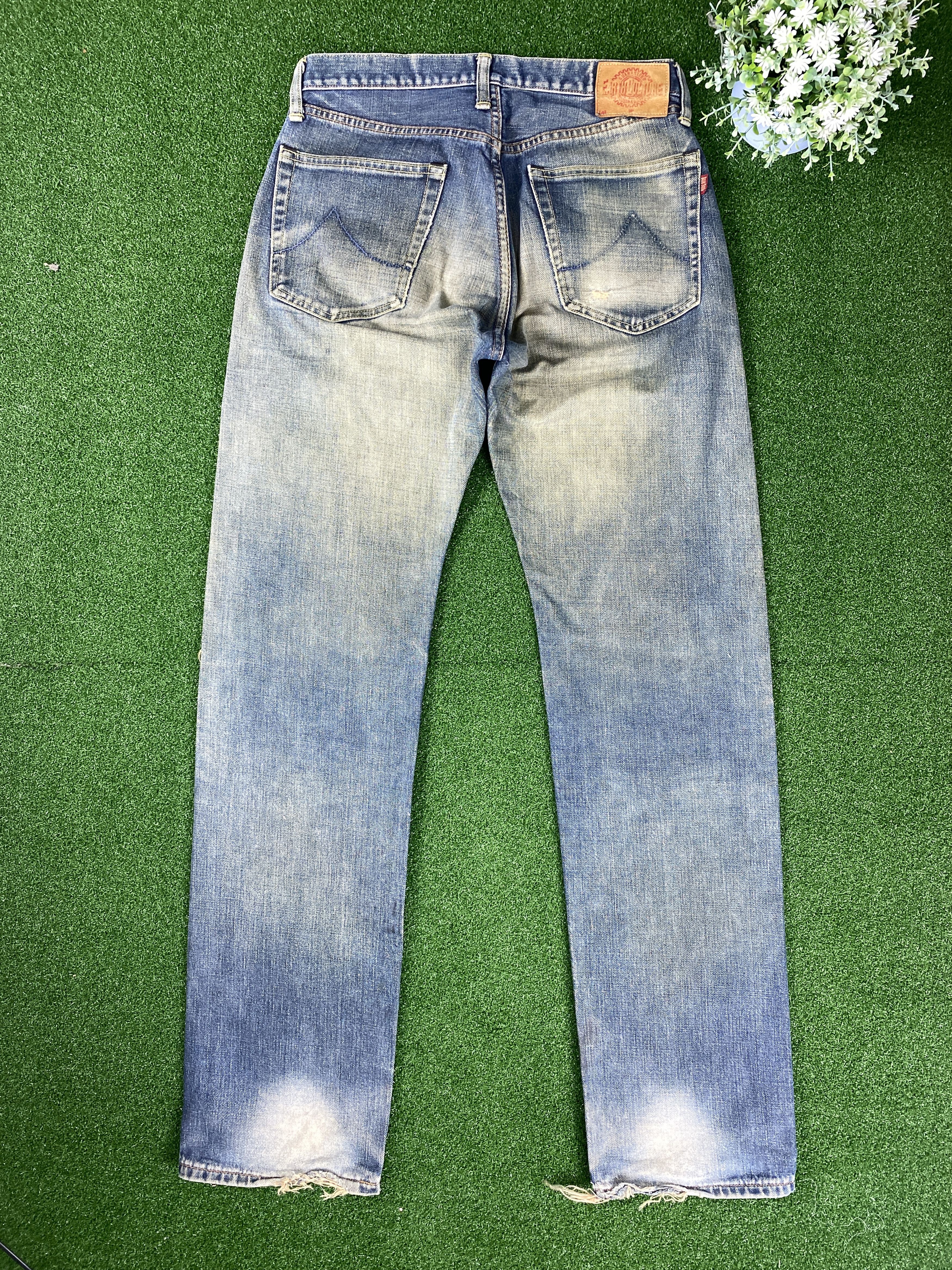Vintage Vintage Bobson Distressed Faded Blue Jeans CP0076 Size US 30 / EU 46 - 8 Thumbnail