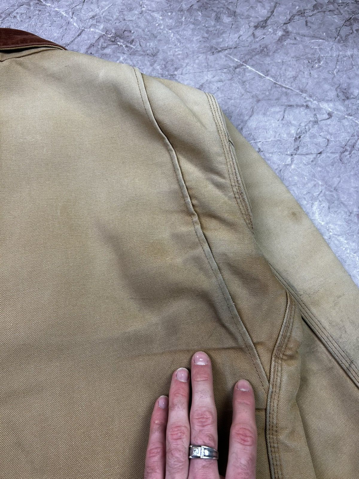 Carhartt Carhartt Active Jacket Faded Distressed Work Bomber 90s Size US M / EU 48-50 / 2 - 23 Thumbnail