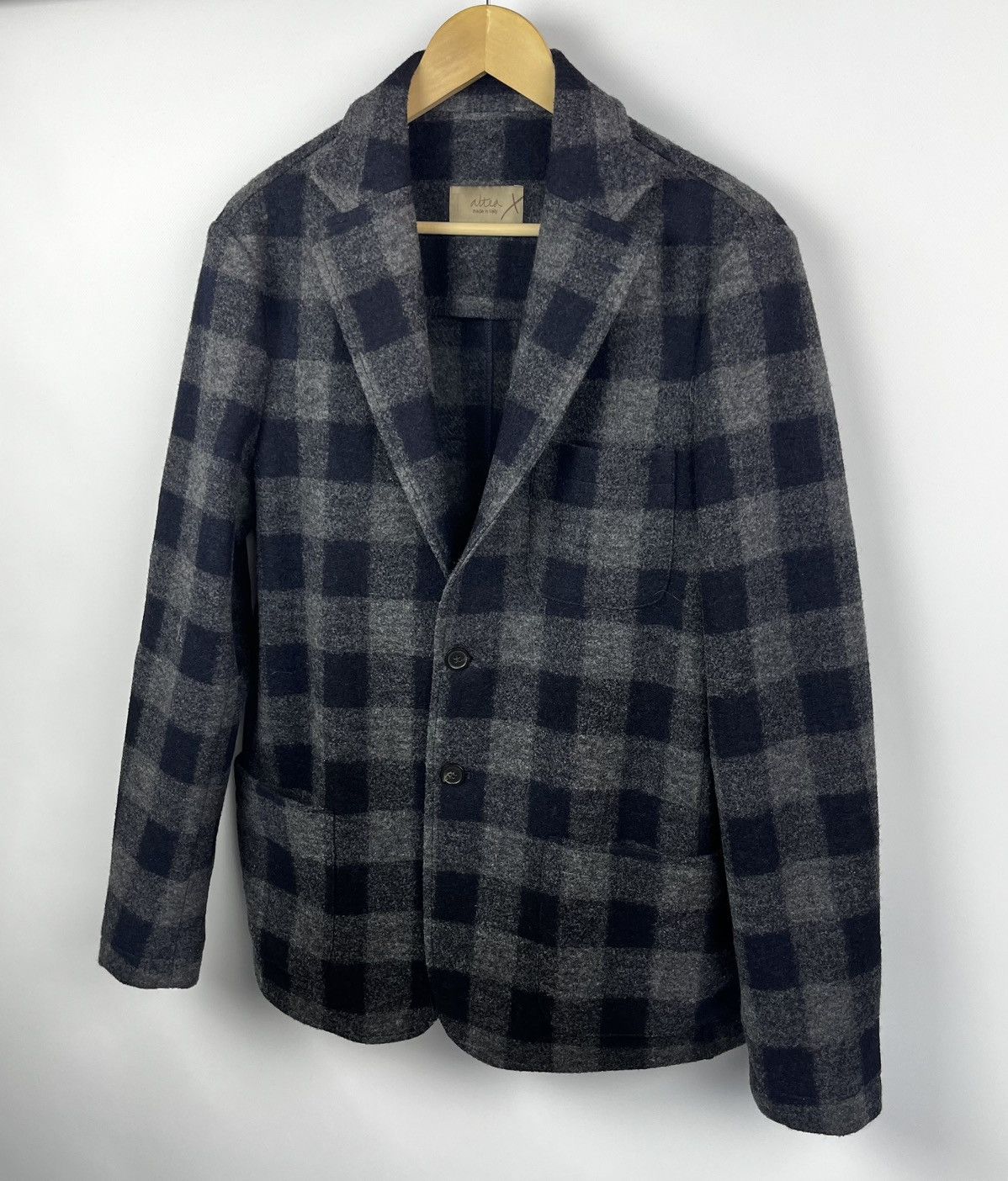 Altea altea wool blazer mens Size US XL / EU 56 / 4 - 3 Thumbnail