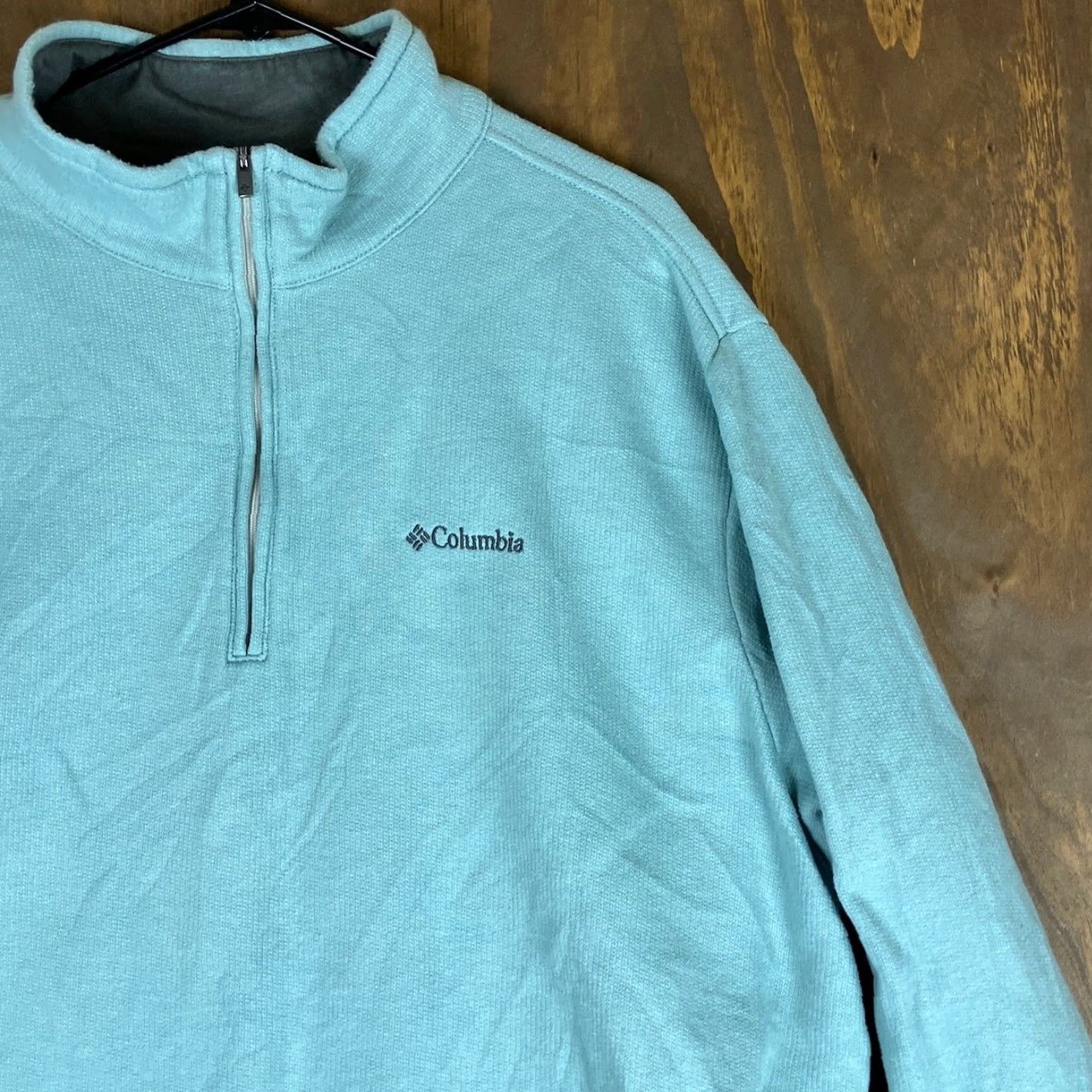 Vintage Columbia Mens Sweater Blue 1/4 Zip Long Sleeve Fleece Pullover 2XL XXL Pullover Casual/Workwear Men Long Sleeve Size US XXL / EU 58 / 5 - 5 Thumbnail
