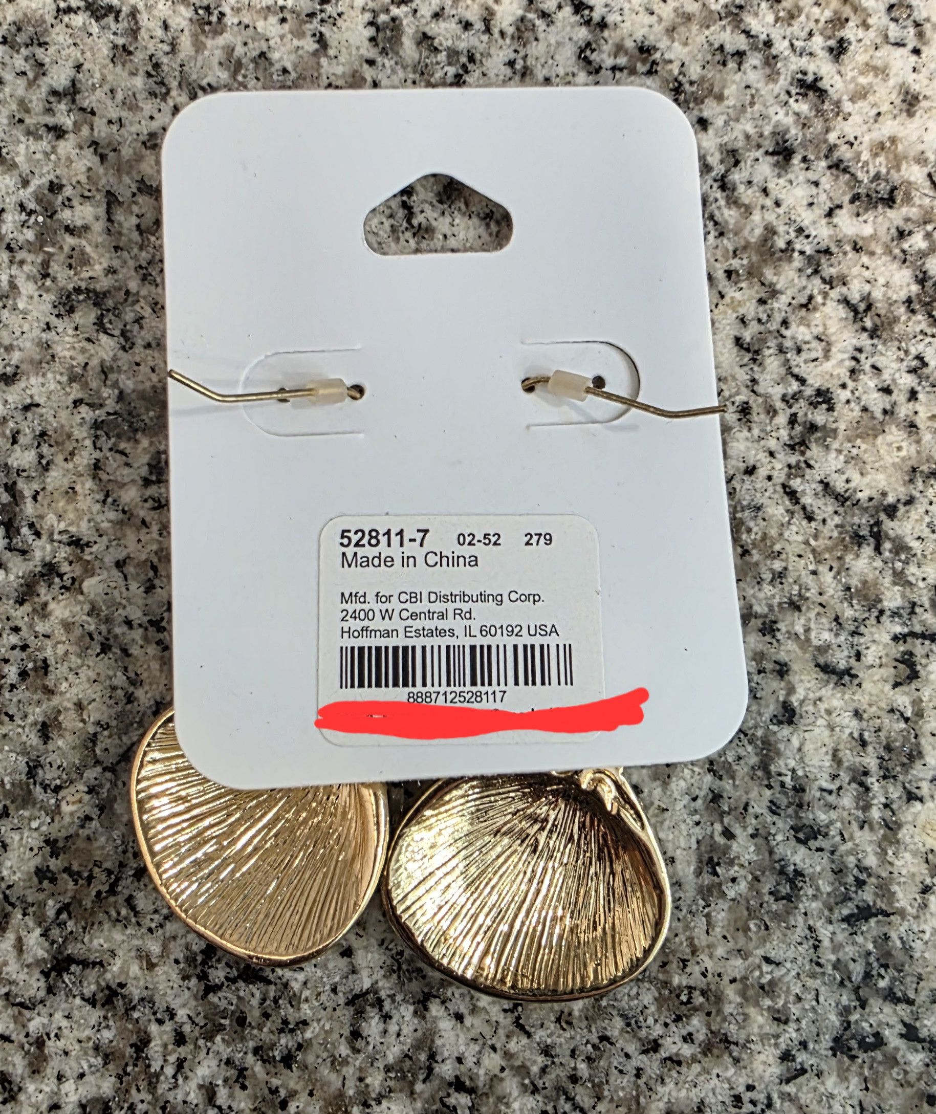 Unknown London NWT Icing Sensitive Solutions Gold Pearl Rhinestone Earrings Size ONE SIZE - 2 Thumbnail