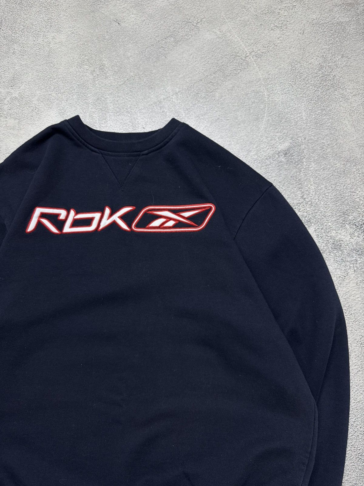 Reebok Vintage Y2k Reebok Big Logo Sweatshirt 00’s Size L / US 10 / IT 46 - 5 Thumbnail