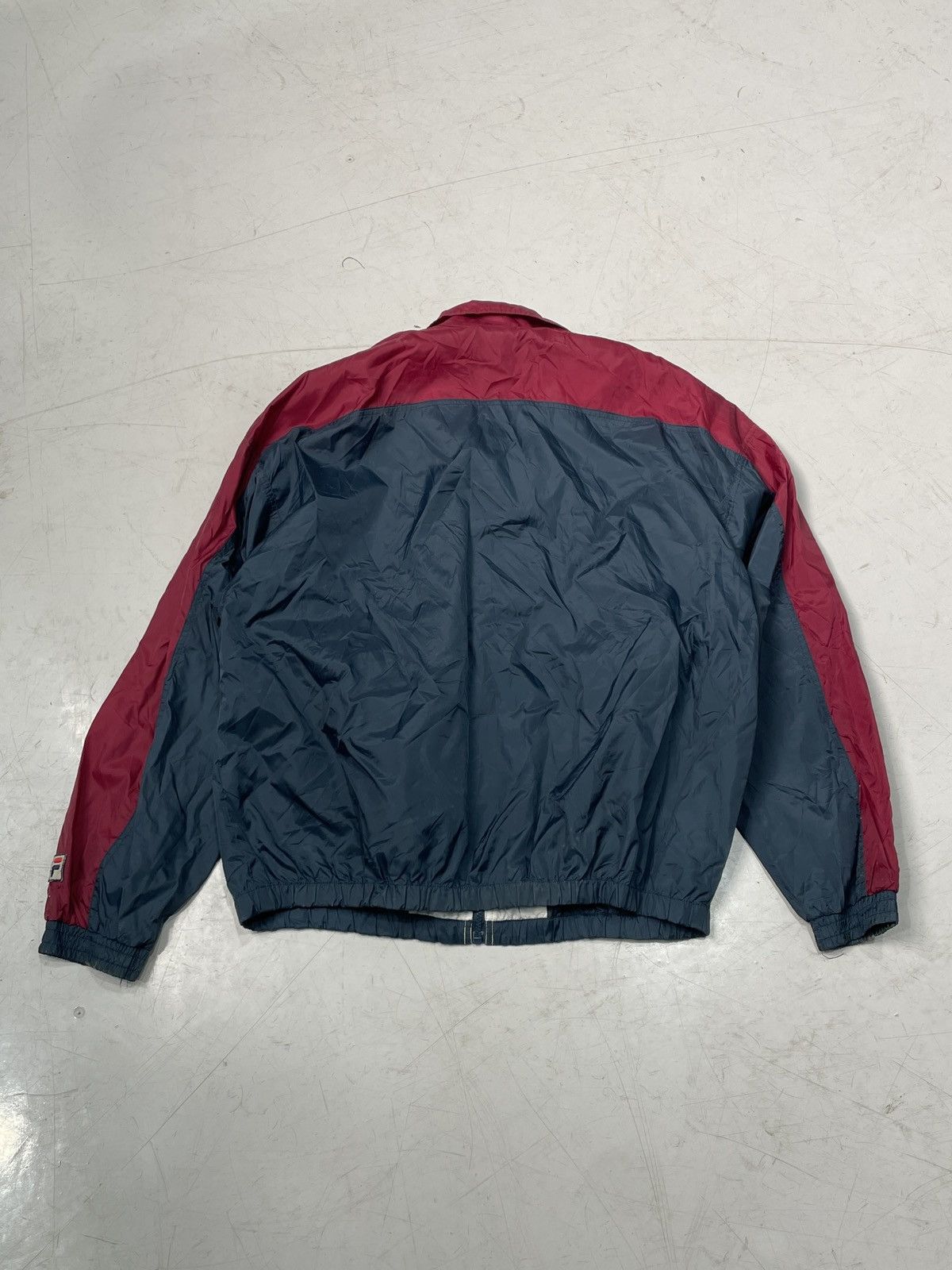 Fila × Vintage Vintage Fila navy and red windbreaker Size US XL / EU 56 / 4 - 6 Thumbnail