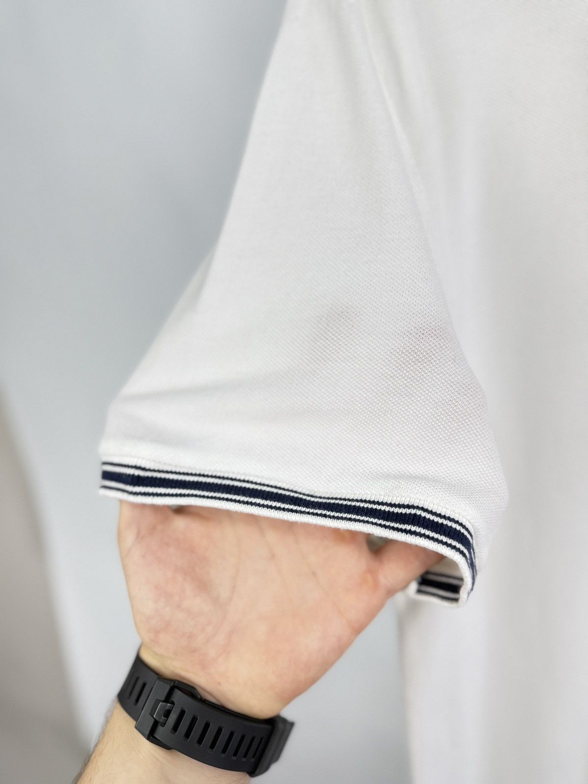 Lacoste 🇫🇷 Lacoste Polo T-Shirt Slim Fit Made In France Retro Rare Size US XXL / EU 58 / 5 - 8 Thumbnail