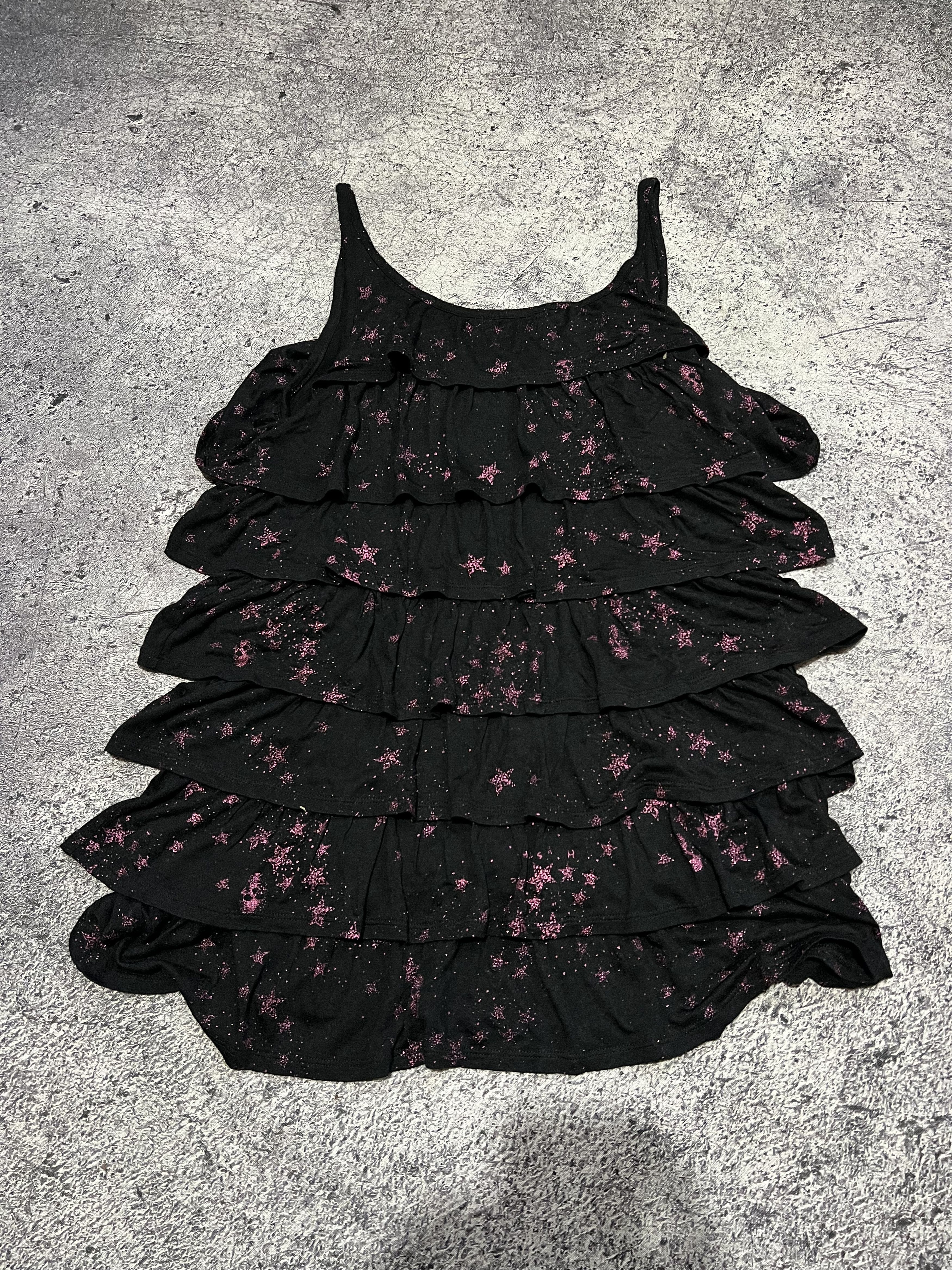 2000s Hysteric Glamour Skull Top Mini Dress y2k style