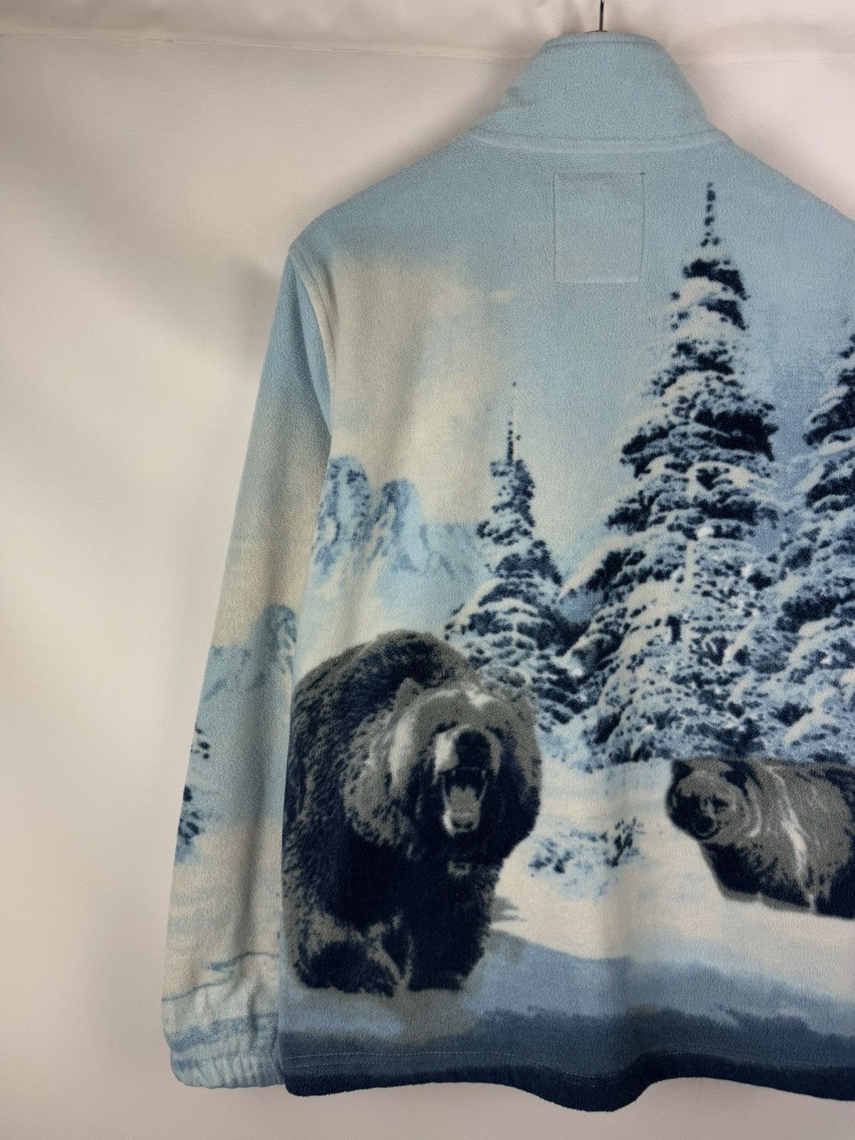 Vintage Vintage Bear Animal Pattern Fleece Jacket Size L Size US L / EU 52-54 / 3 - 14 Thumbnail
