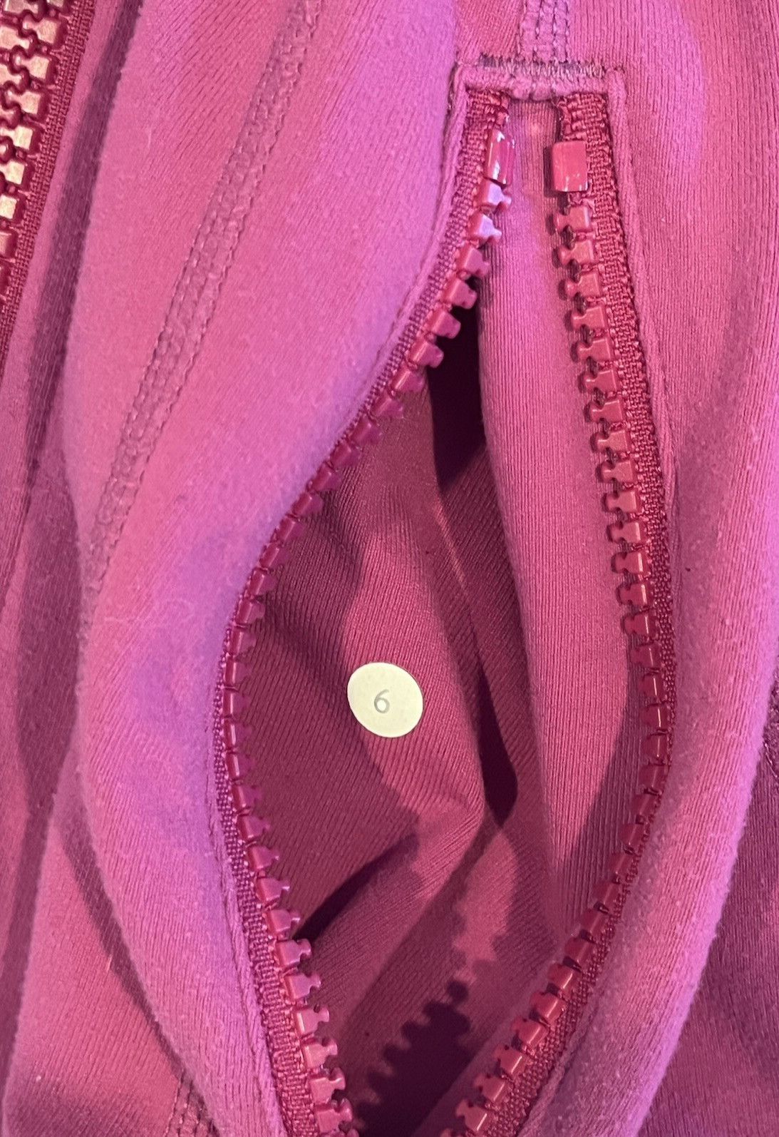 Lululemon Lululemon Magenta Full Zip Fitted Athletic Define Jacket Size M / US 6-8 / IT 42-44 - 7 Thumbnail