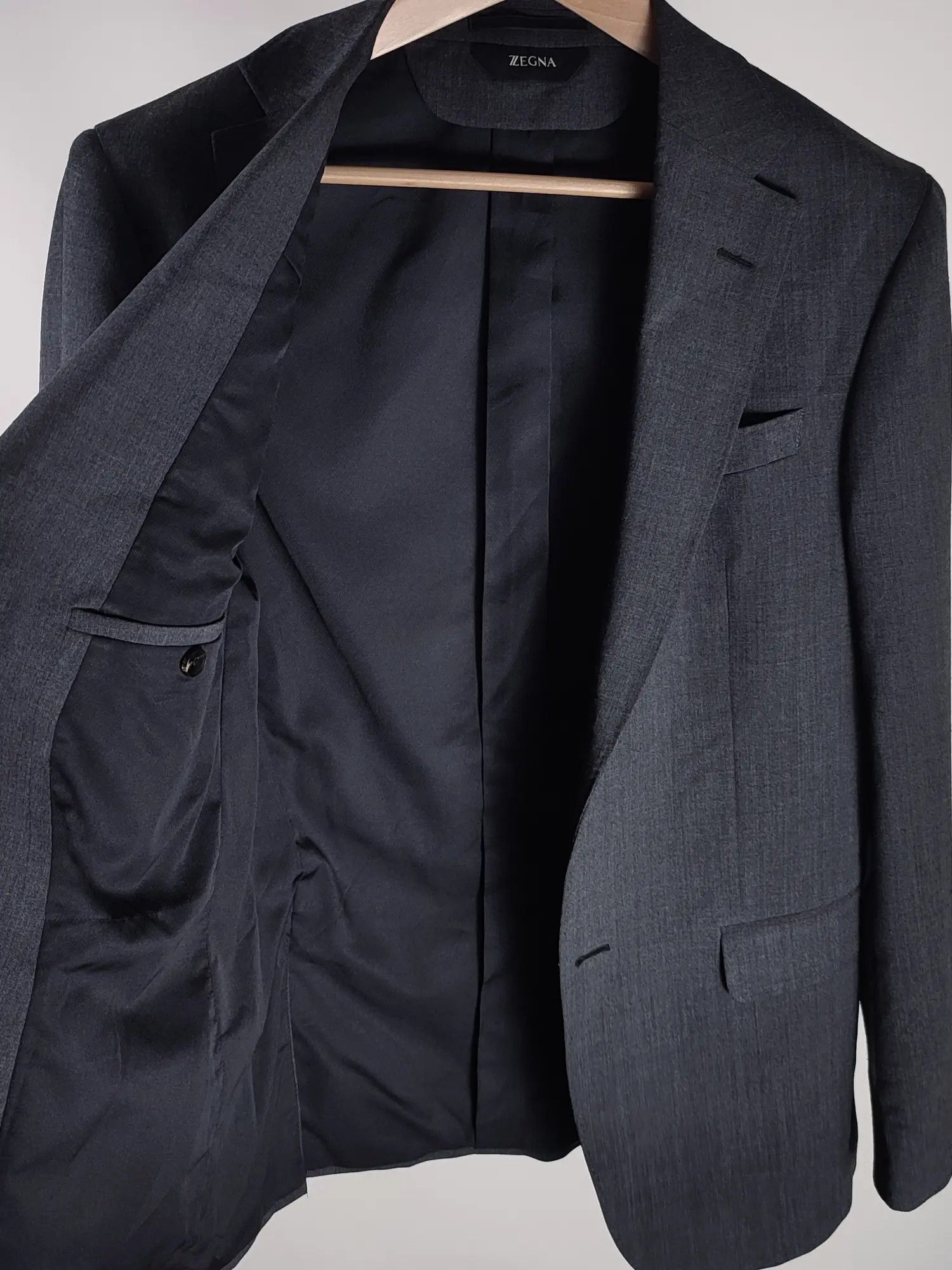 Ermenegildo Zegna × Z Zegna Zegna Regular Wool 48R Blazer Size 48R - 13 Thumbnail
