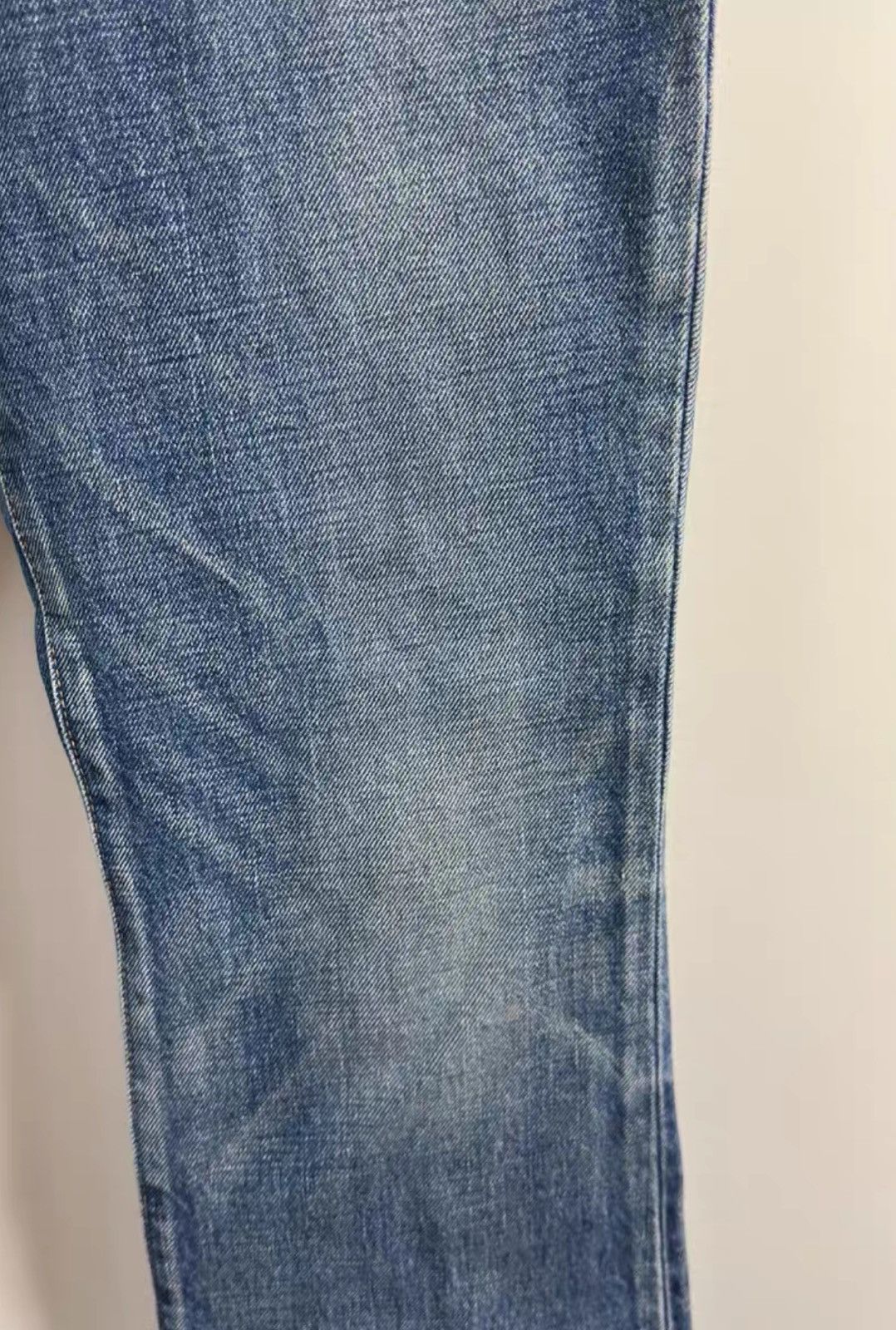 Celine Celine Women’s Blue Washed Micro Flare Jeans Sz.28 Size 28" / US 6 / IT 42 - 3 Thumbnail