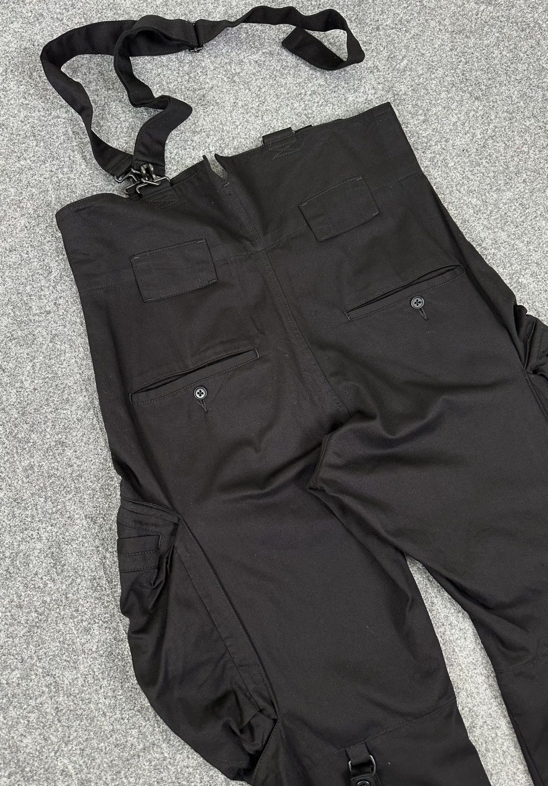 Y's × Yohji Yamamoto Yohji Yamamoto - Y’s S/S01 “Bomb” Parachute Cargo Jumpsuit Size US 33 - 9 Thumbnail