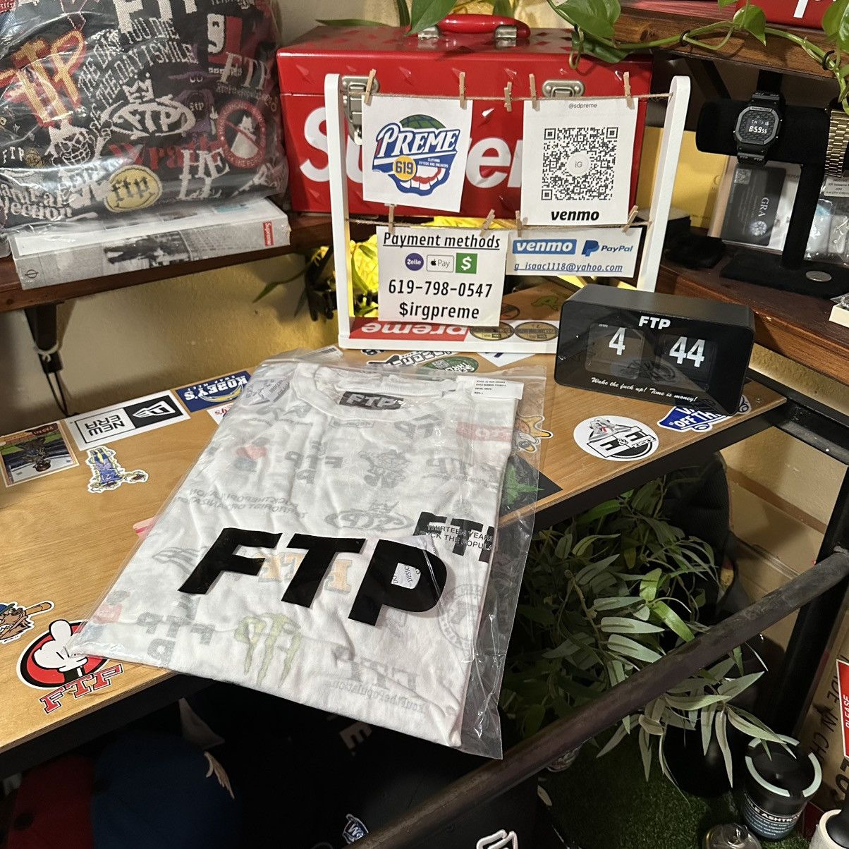Fuck The Population FTP Thirteen Anniversary tee L white Size US L / EU 52-54 / 3 - 1 Thumbnail