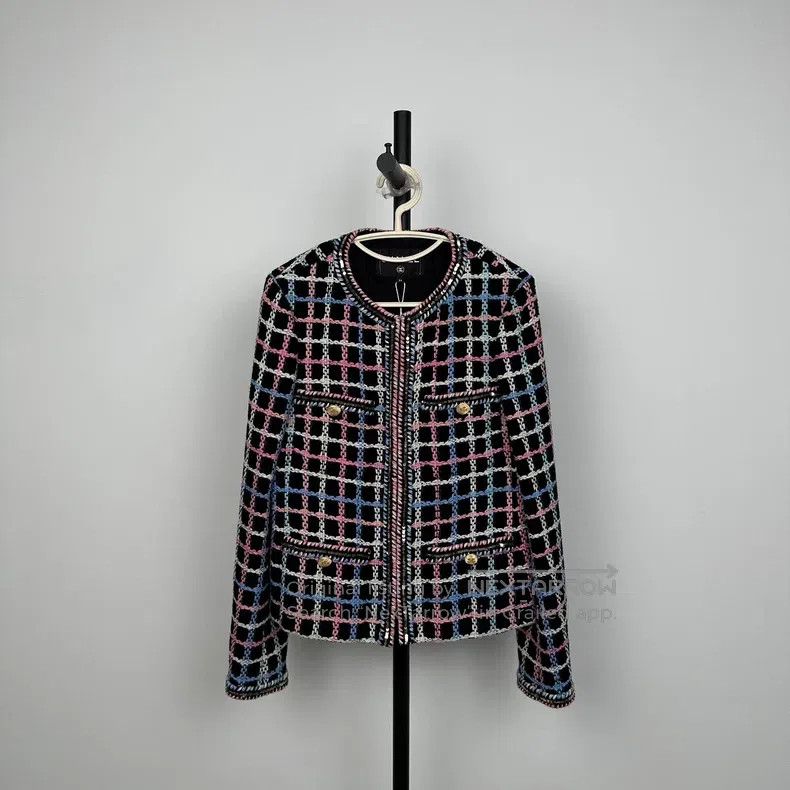 Chanel Chanel 22s tweed coat Size XXS / US 00 / IT 34 - 1 Thumbnail