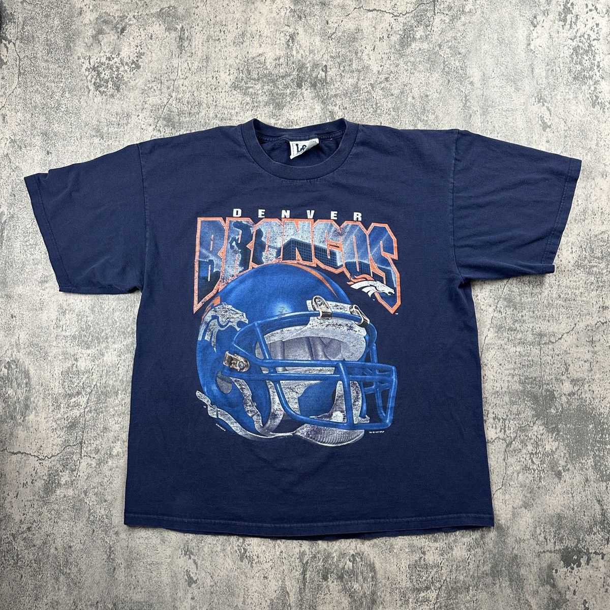 NFL × Vintage Vintage 90s Denver Broncos big logo print T Shirt Size US L / EU 52-54 / 3 - 1 Thumbnail