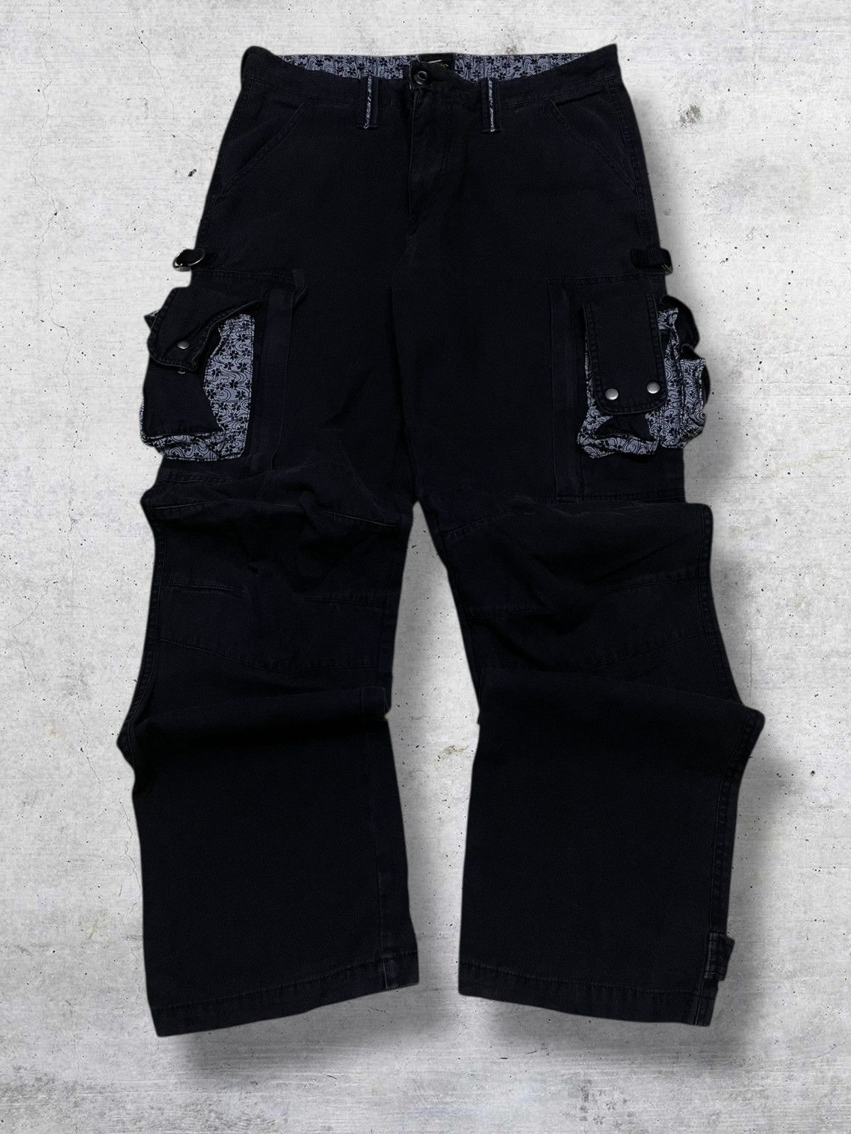PPFM VINTAGE JAPAN TRADITIONAL 90S OG DESIGNER UTILITY CARGO PANT Size US 34 / EU 50 - 1 Thumbnail