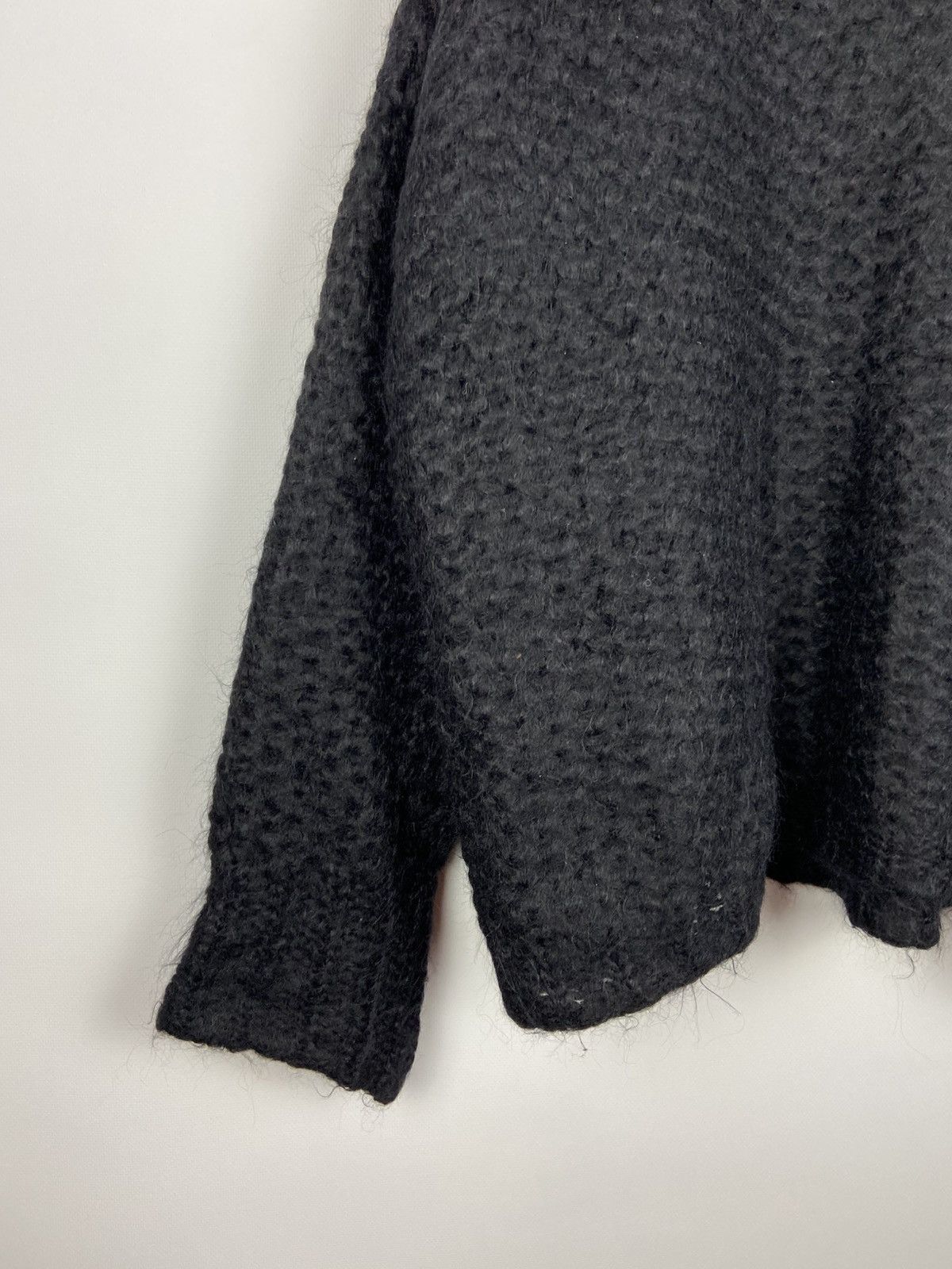 Designer × Thom Krom Thom Krom Black Mens Knitted Sweater Suri Alpaca/Wool Sz S Size US S / EU 44-46 / 1 - 6 Thumbnail