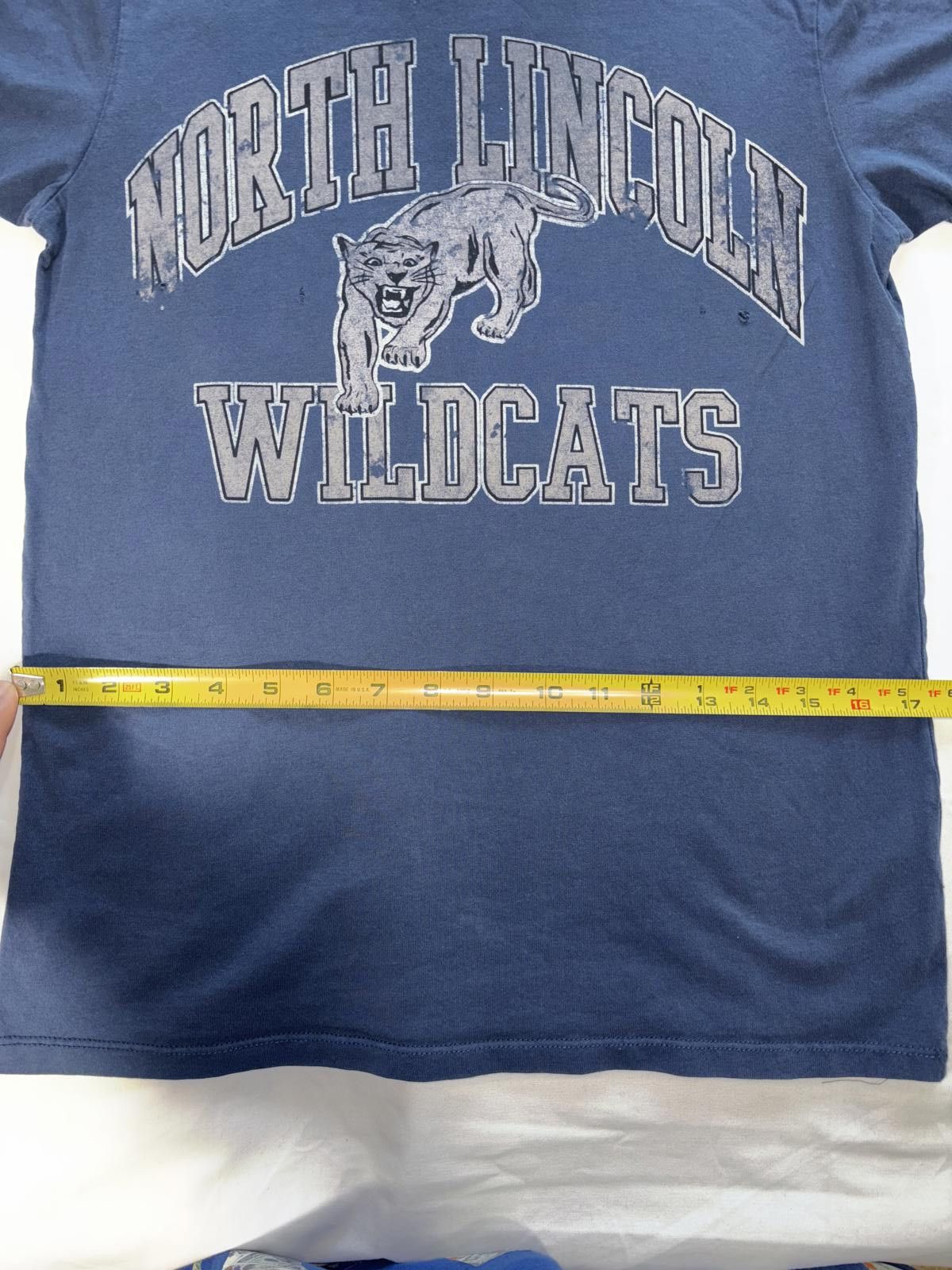 Designer North Lincoln Wildcats Graphic Tee - Blue Size M / US 6-8 / IT 42-44 - 8 Thumbnail