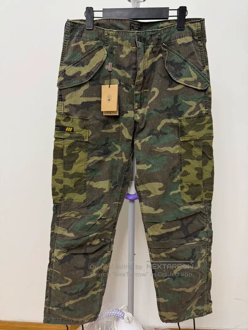 Wtaps Wtaps Camouflage work pants Size US 38 / EU 54 - 1 Thumbnail