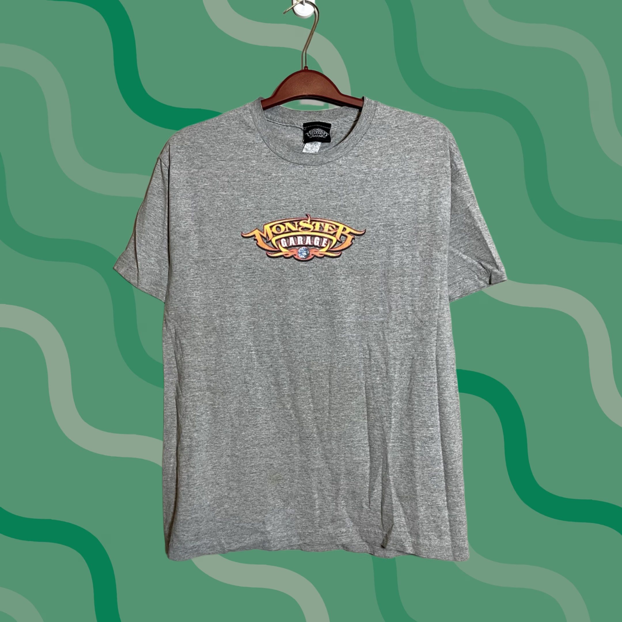 Garage VINTAGE Monster Garage Shirt Mens L Gray VTG Men Discovery Channel Jesse James Y2K G34 Size US L / EU 52-54 / 3 - 1 Thumbnail