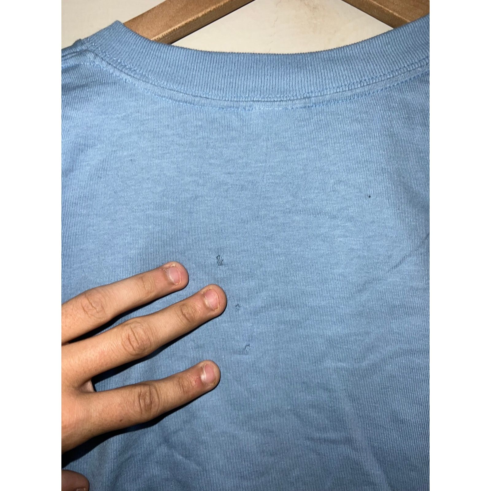 Anvil Vintage Breckenridge Medic Shirt Paramedic Blue Tee 90s HOLE Size US M / EU 48-50 / 2 - 6 Thumbnail