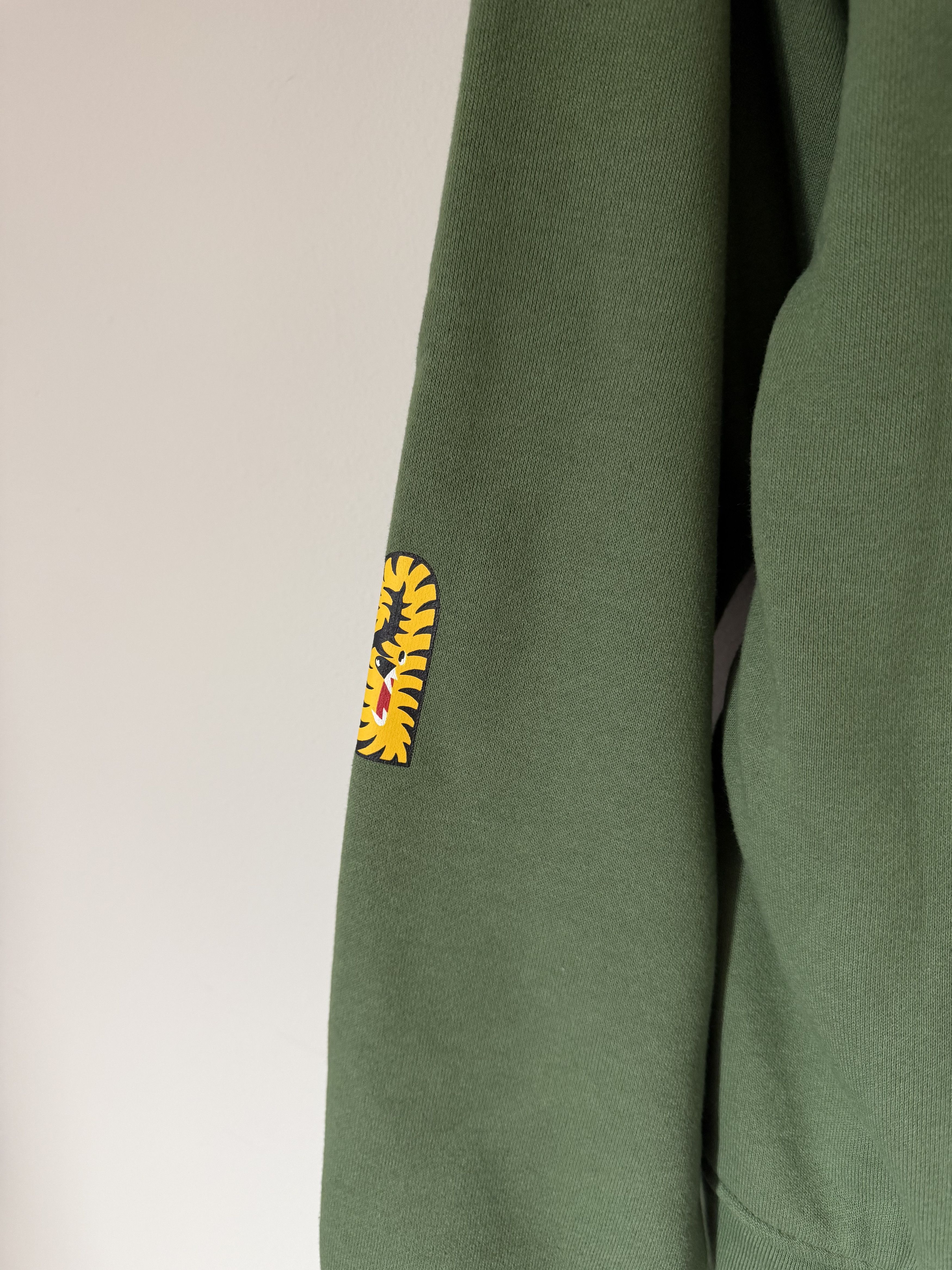 Bape Bape 2nd Shark Thermal Lined Zip Hoodie in Green Size US L / EU 52-54 / 3 - 10 Thumbnail