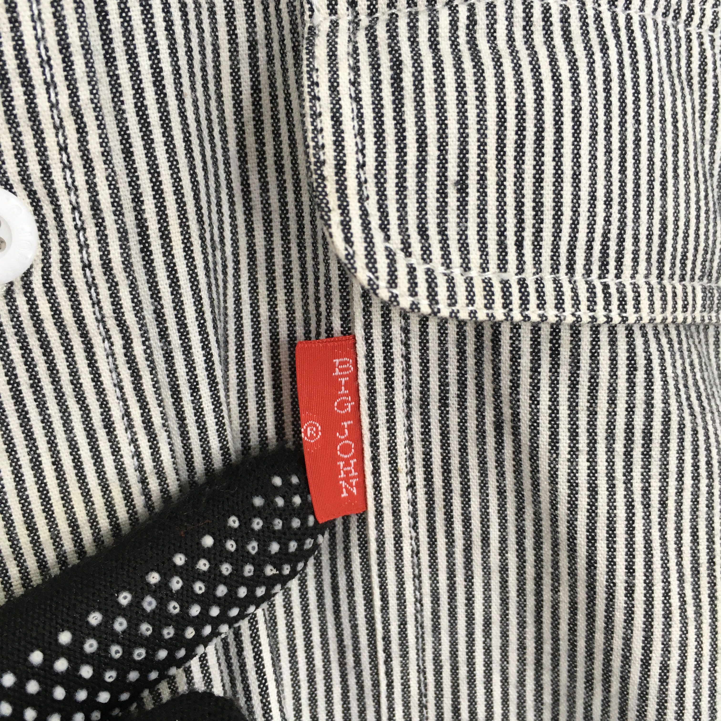 Big John × Mister Freedom Vintage Big John Hickory Work Shirt Medium Size US M / EU 48-50 / 2 - 4 Thumbnail