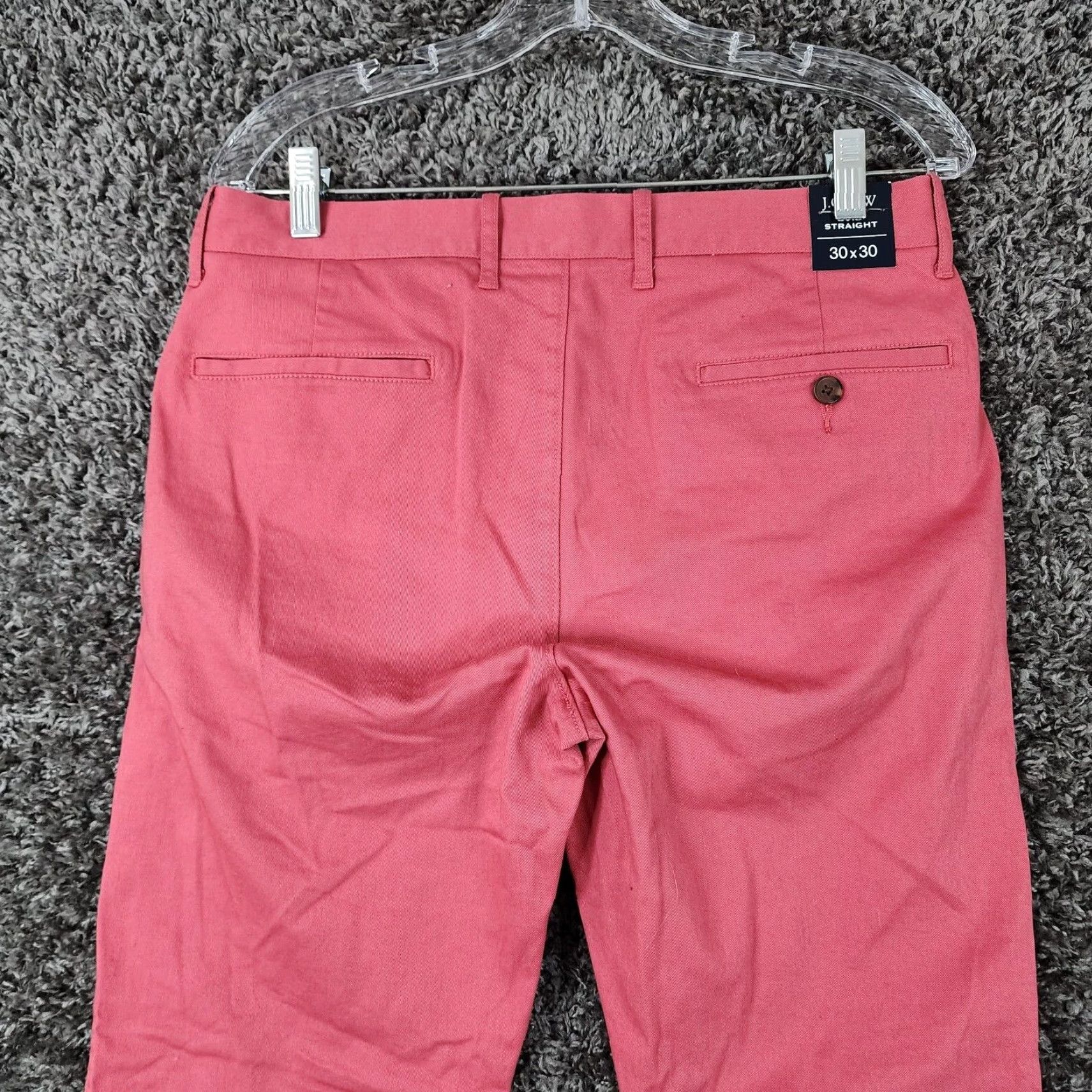 J.Crew J. Crew Mens Pink Straight Leg Chino Cotton Pants Size 30x30 Mens Size US 30 / EU 46 - 7 Thumbnail