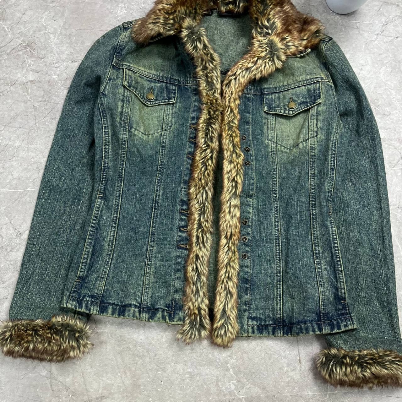 Japanese Brand Vintage Distressed If Six Was Nine Faix Fur Jacket Size S / US 4 / IT 40 - 17 Thumbnail
