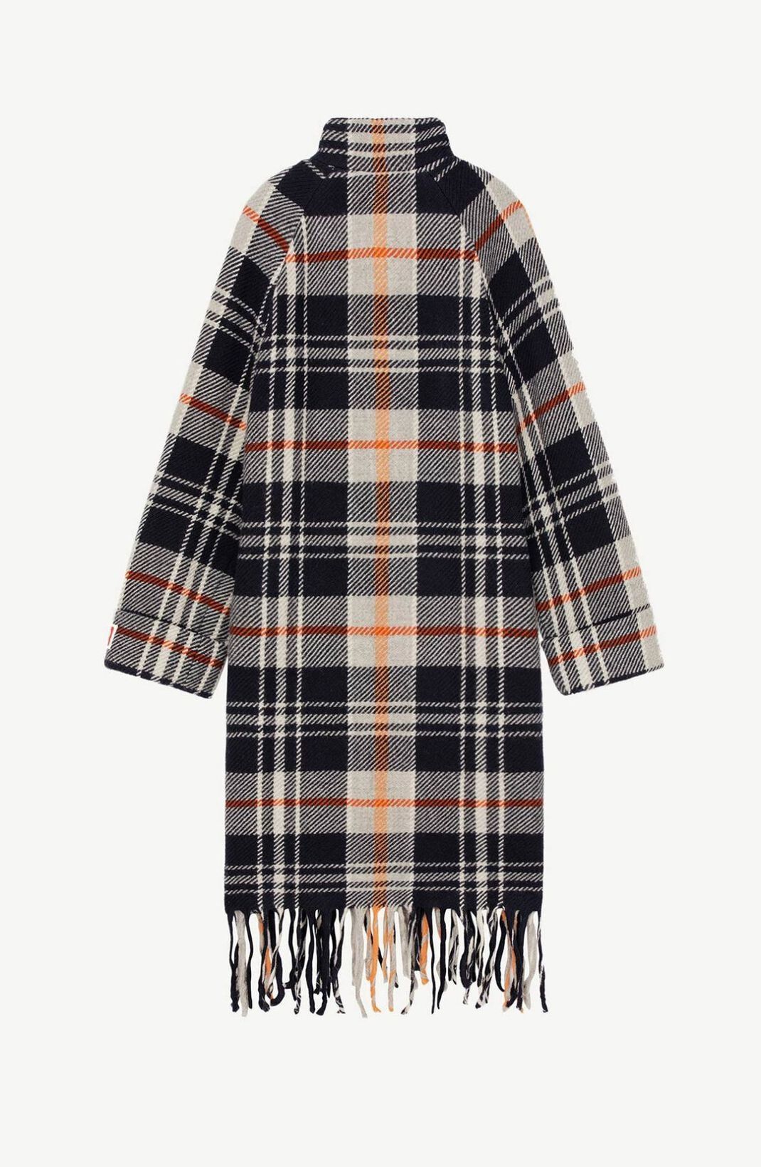 Kenzo o1y1025 Turtleneck Coat in Multicolor Size S / US 4 / IT 40 - 2 Thumbnail