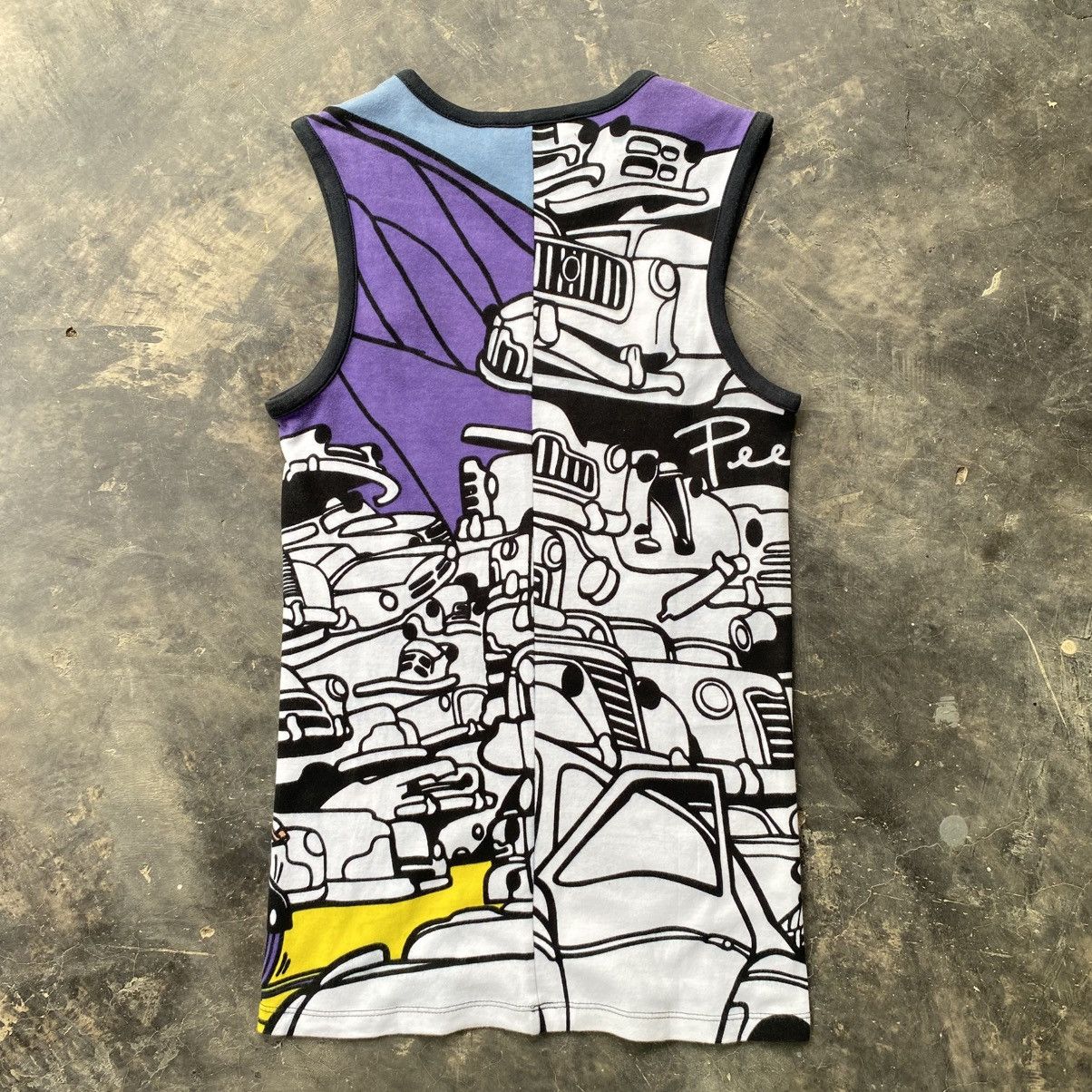 Celine CELINE Retro Cars Sleeveless Tee Size S / US 4 / IT 40 - 2 Thumbnail
