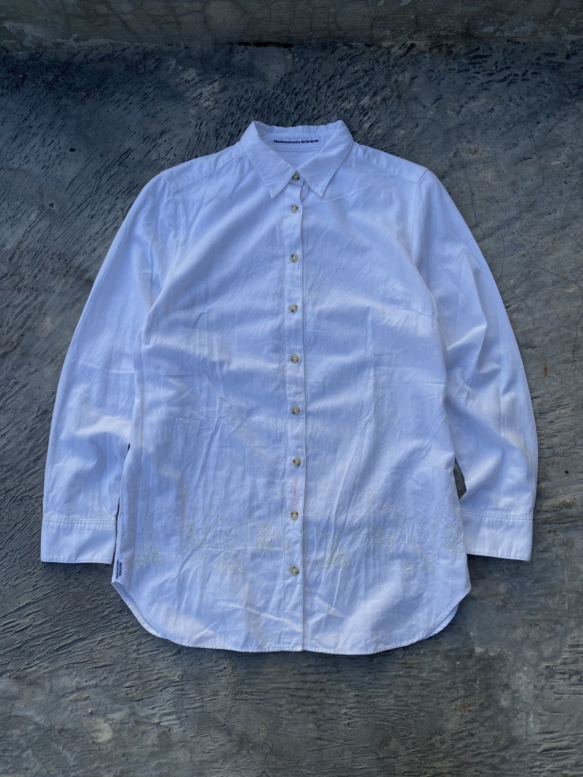 Issey Miyake Mademoiselle NON NON by Issey Miyake Button Up Long Shirt Size US M / EU 48-50 / 2 - 1 Thumbnail