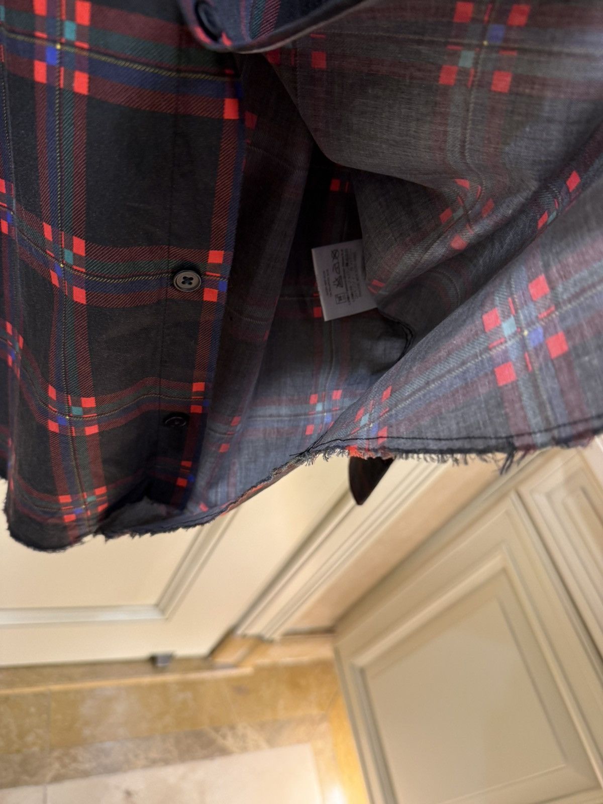 Givenchy Star bleach plaid.shirt colla.size 38 Size US S / EU 44-46 / 1 - 15 Thumbnail