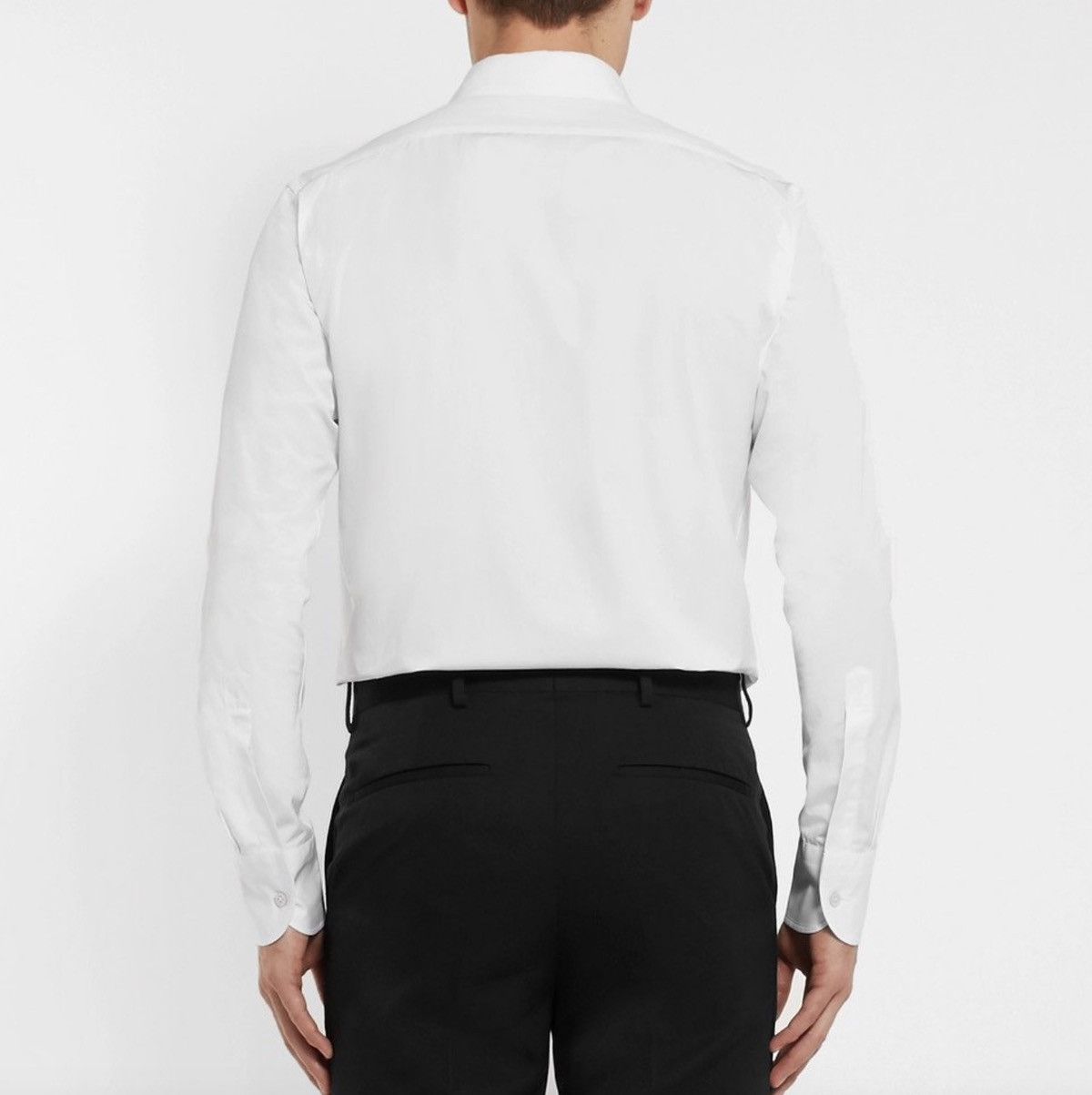 The Row $1K White cotton Ahmet dress shirt, US16/EU41,made in France Size 40R - 4 Thumbnail