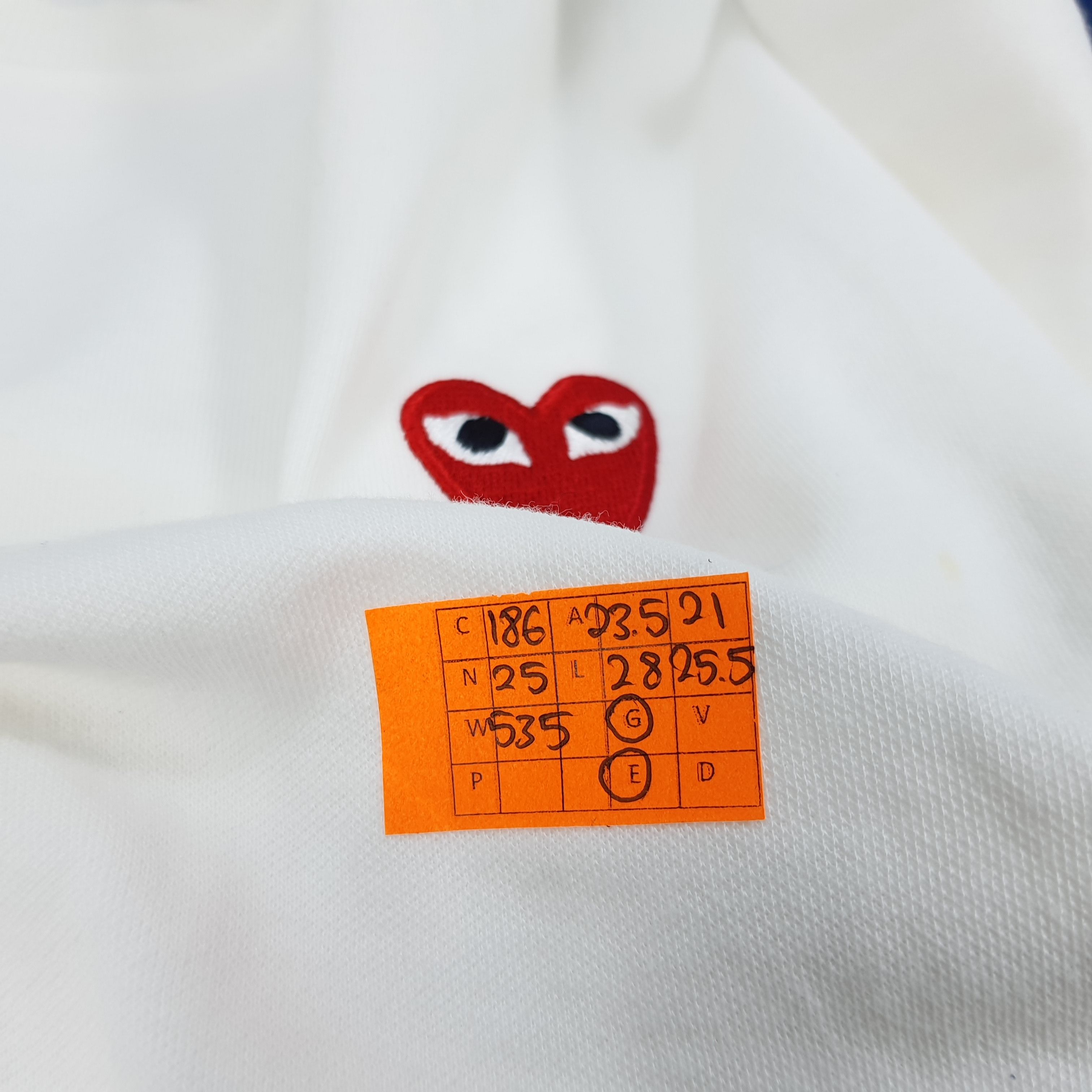 Comme des Garcons Homme Plus × Japanese Brand × Vintage Vintage Comme Des Gacons PLAY Designer Sweatshirt Size US L / EU 52-54 / 3 - 7 Thumbnail