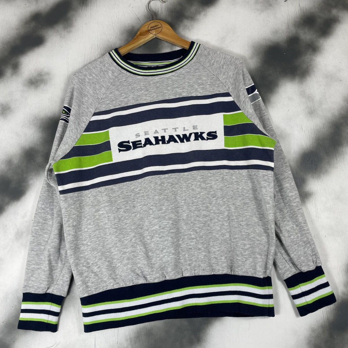 NFL NFL SEATTLE SEAHAWKS TEAM APPEAREL SWRATSHIRT Size US L / EU 52-54 / 3 - 1 Thumbnail