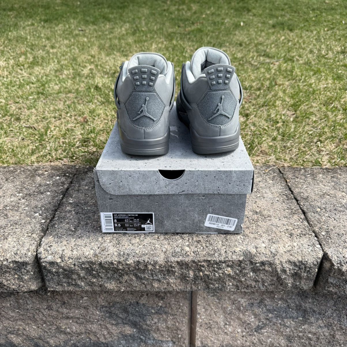 Jordan Brand Nike Air Jordan 4 Paris Olympics ‘Wet Cement’ Size 8 Mens Size US 8 / EU 41 - 6 Thumbnail
