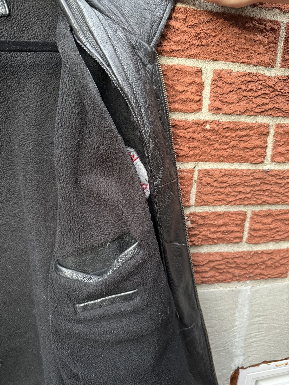 Vintage Vintage Willowdale Blackhawks Chicago Leather 90s Men’s Size US L / EU 52-54 / 3 - 5 Thumbnail