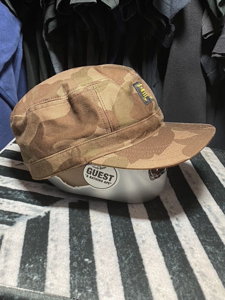 Bape 00s Bape Dev-Ops Proper Uniform Cut and Sew Flat Top Cap Size ONE SIZE - 2 Thumbnail