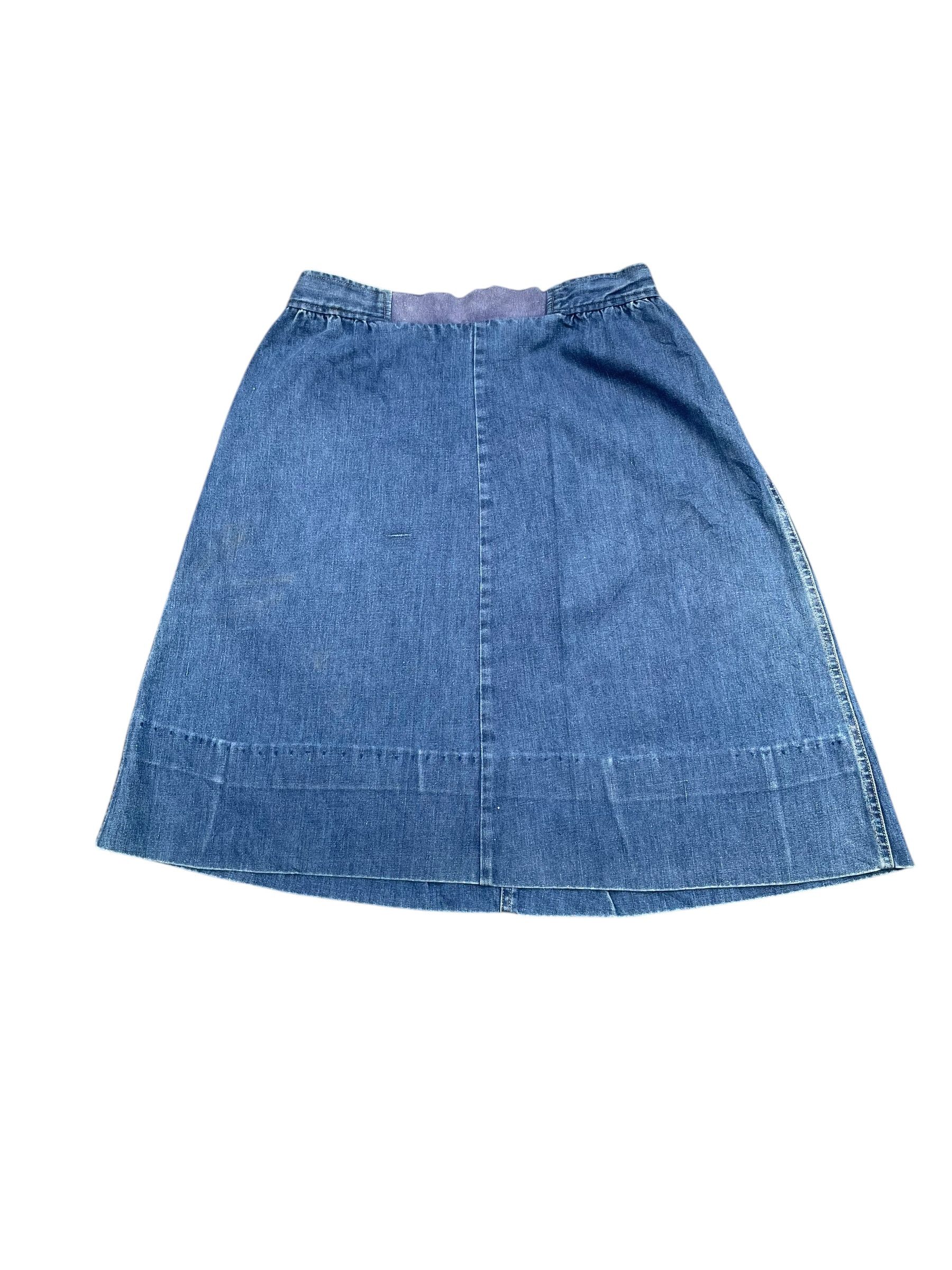 Sears Vintage Sears Denim Skirt Size 32" / US 10 / IT 46 - 4 Thumbnail
