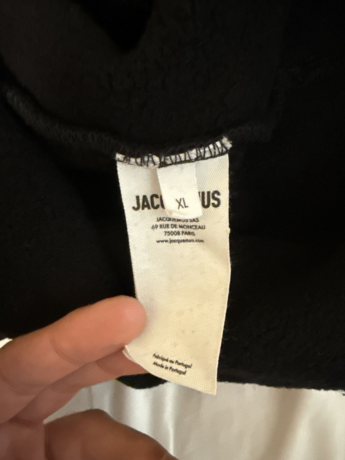 Jacquemus Le Sweatshirt Typo cotton top XL Size US XL / EU 56 / 4 - 5 Thumbnail