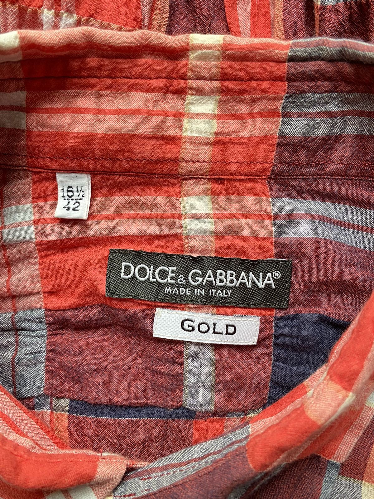 Dolce & Gabbana DOLCE & GABBANA® Rustic Plaid Flannel Size US XS / EU 42 / 0 - 4 Thumbnail