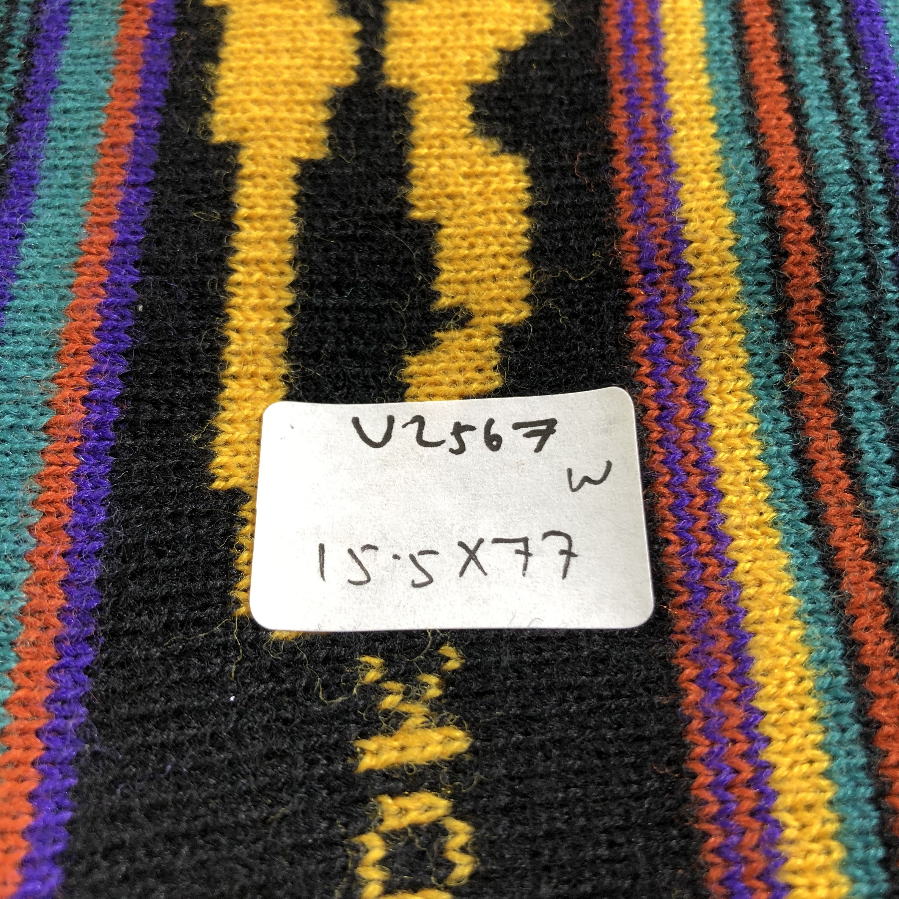Vintage Chacok Navajo Wool Scarf Muffler Neckwear V2567 Size ONE SIZE - 9 Thumbnail