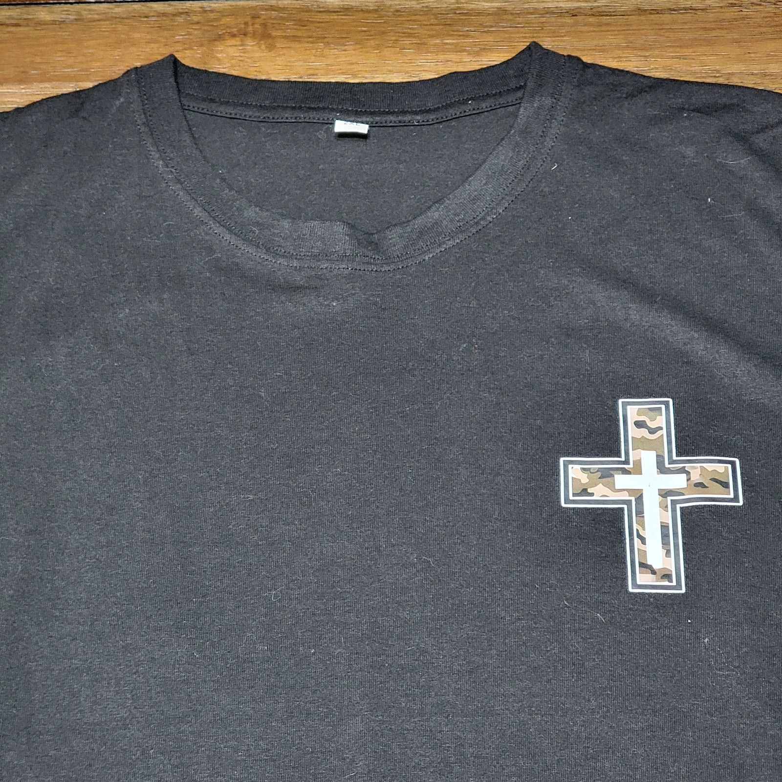 Other Unbranded Fish, Antlers and Camo Cross Unisex Tee - Size 2XL Size US XXL / EU 58 / 5 - 4 Thumbnail