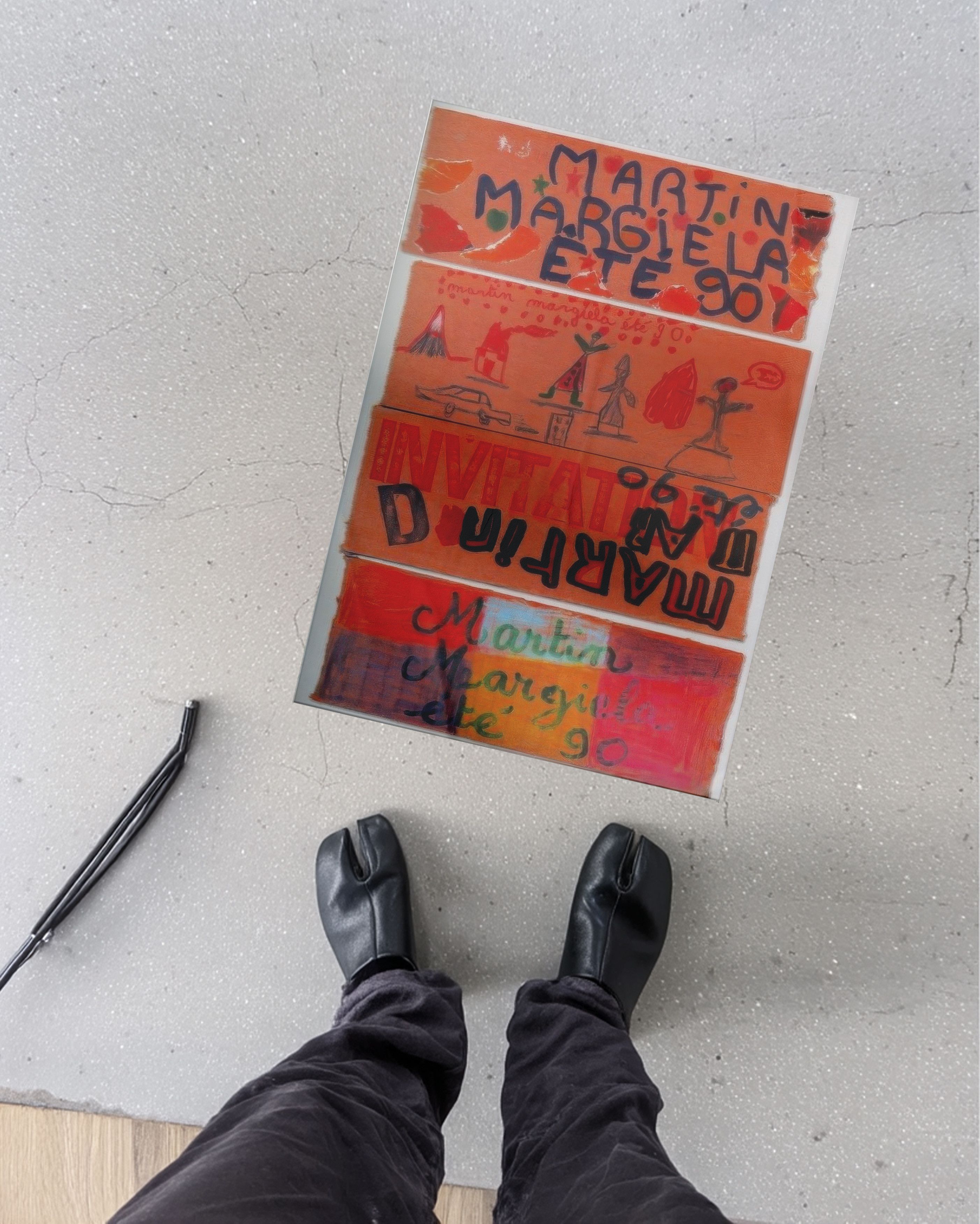 Maison Margiela Maison Margiela Tabi SS FW Shoes Poster Gift Vintage Book Size ONE SIZE - 3 Thumbnail